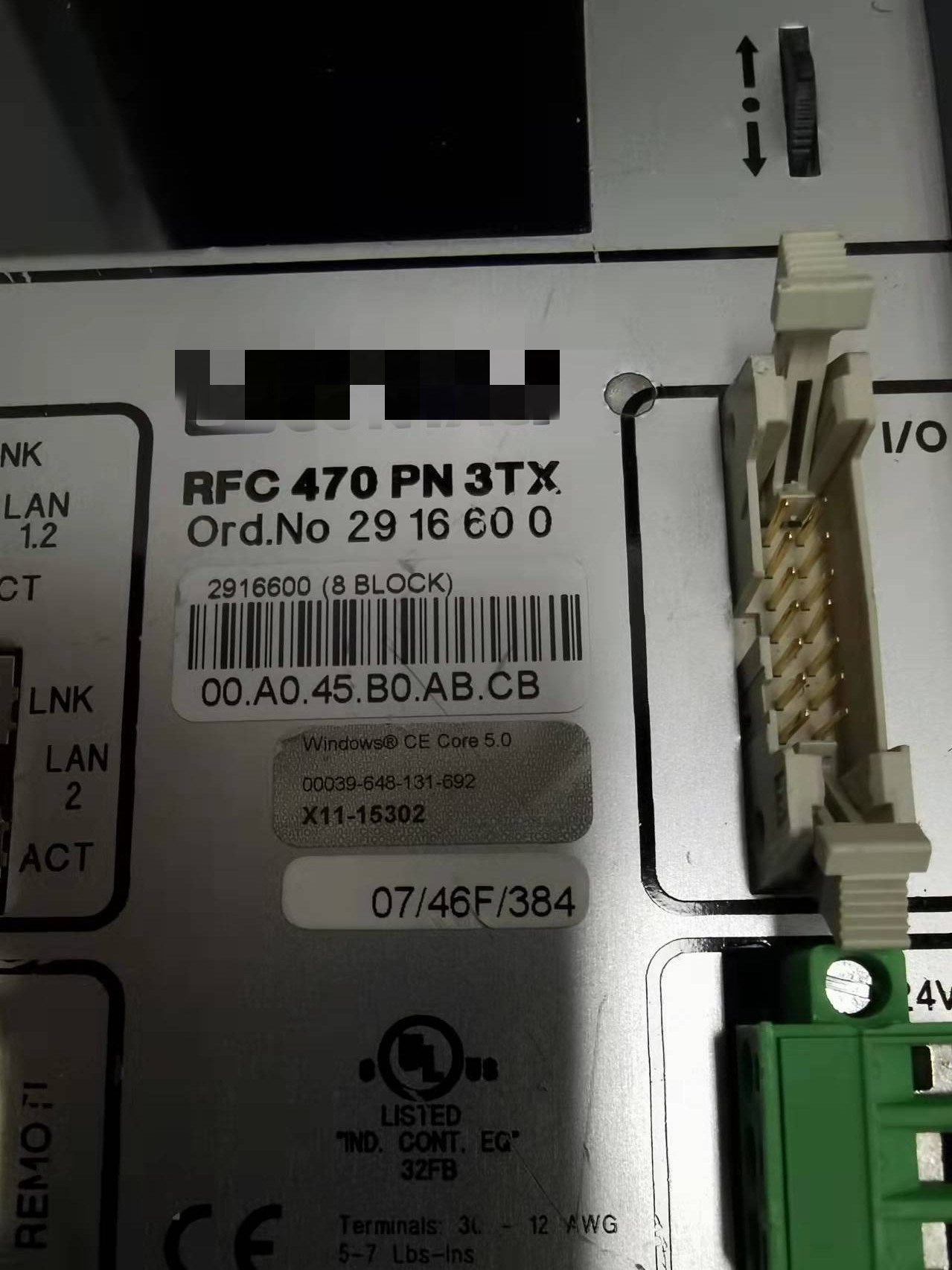 1pc  used   RFC470 PN 3TX   #OYF088