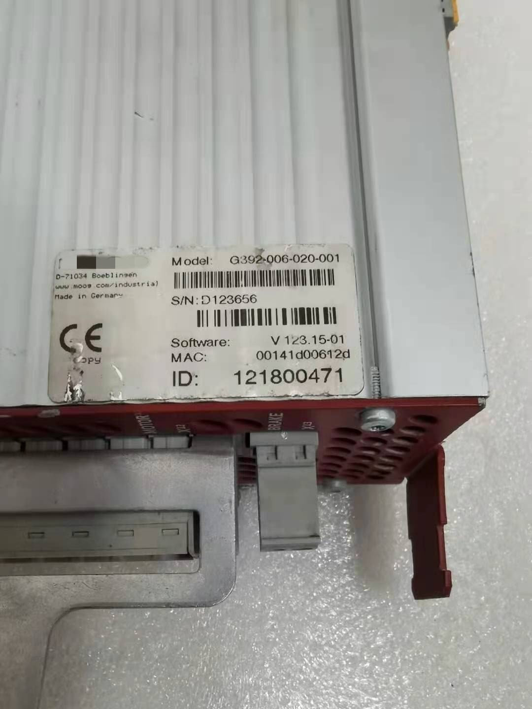 1pc  used  G392-006-020-001   #OYF088