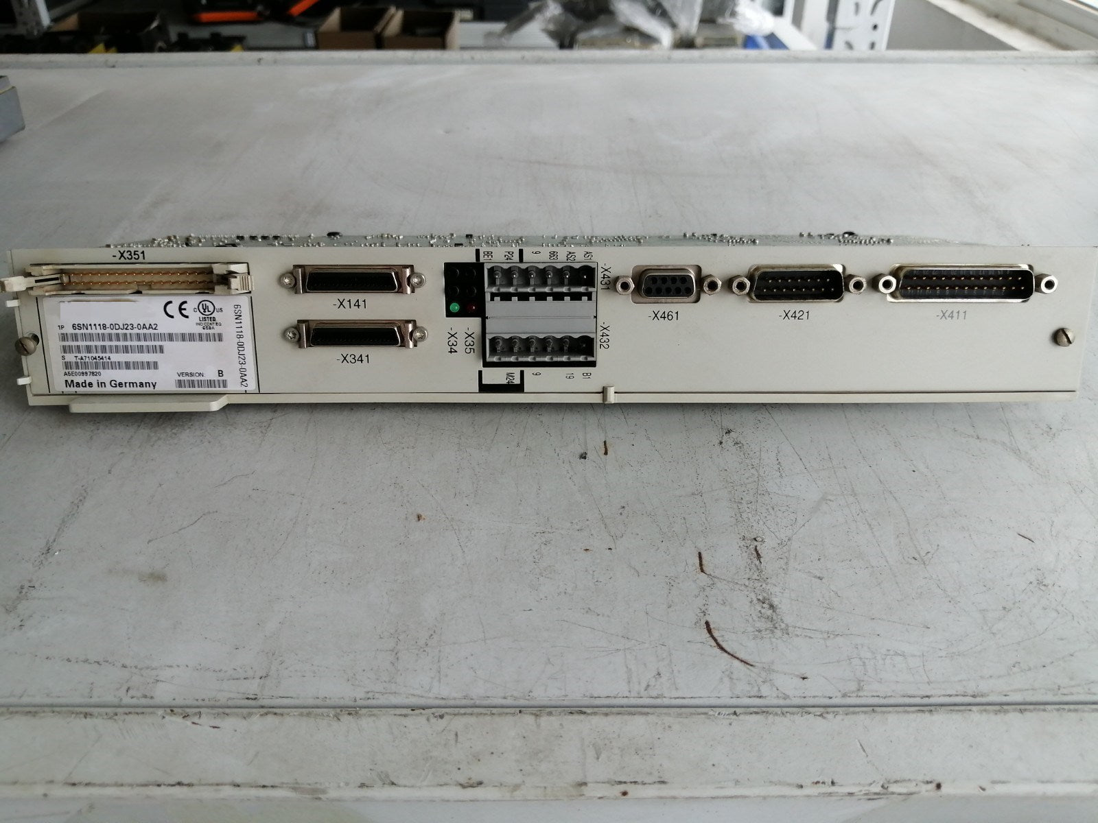 1pc  used 6SN1118-0DJ23-0AA2   #OYF088