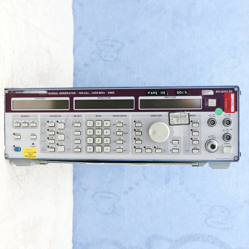 1pc  used  801.0001.52 SM SIGNAL GENERATOR 100KHZ.100MHZ   #OYF088