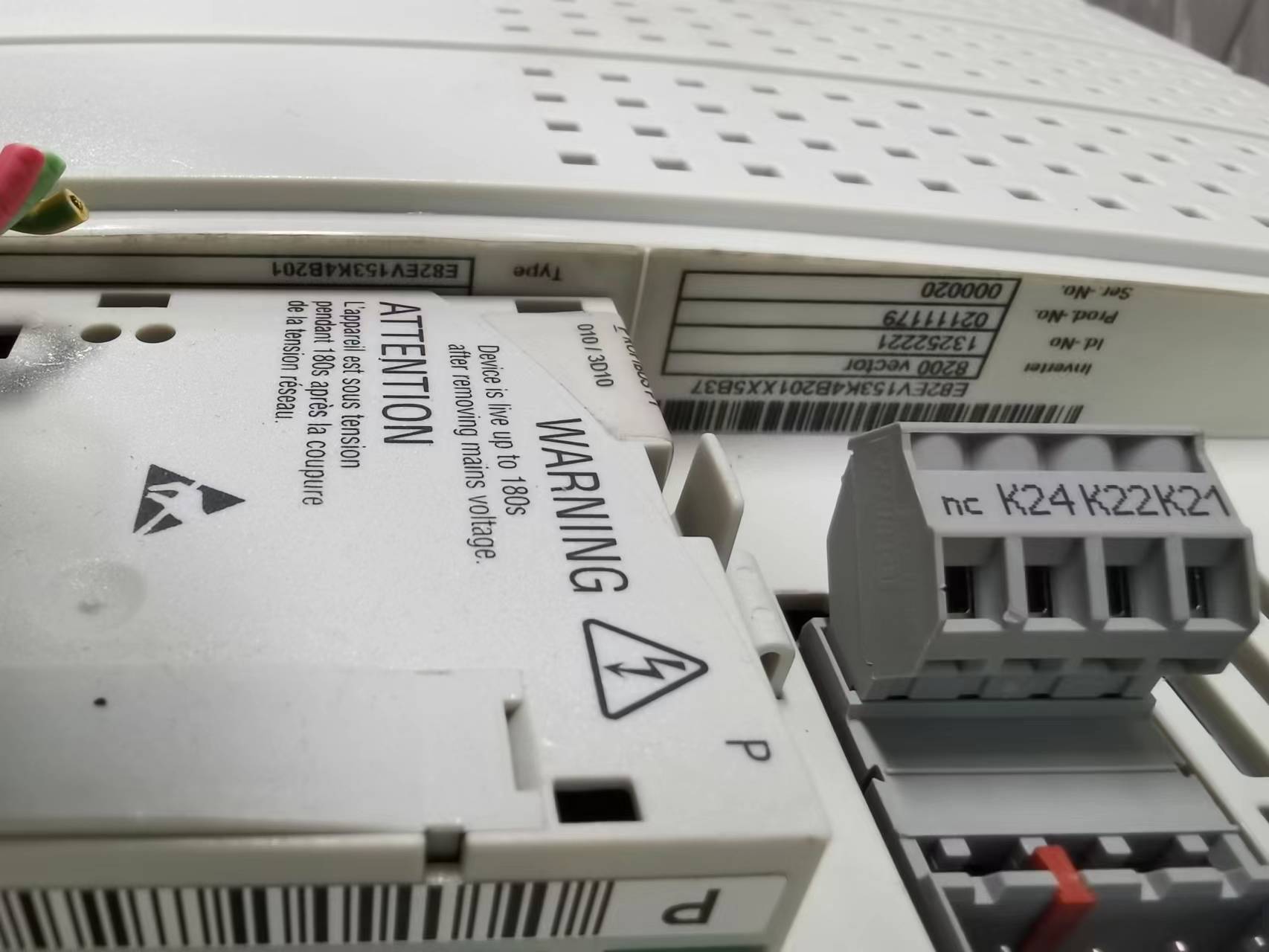1pc used  E82EV153K4B201    #OYF088