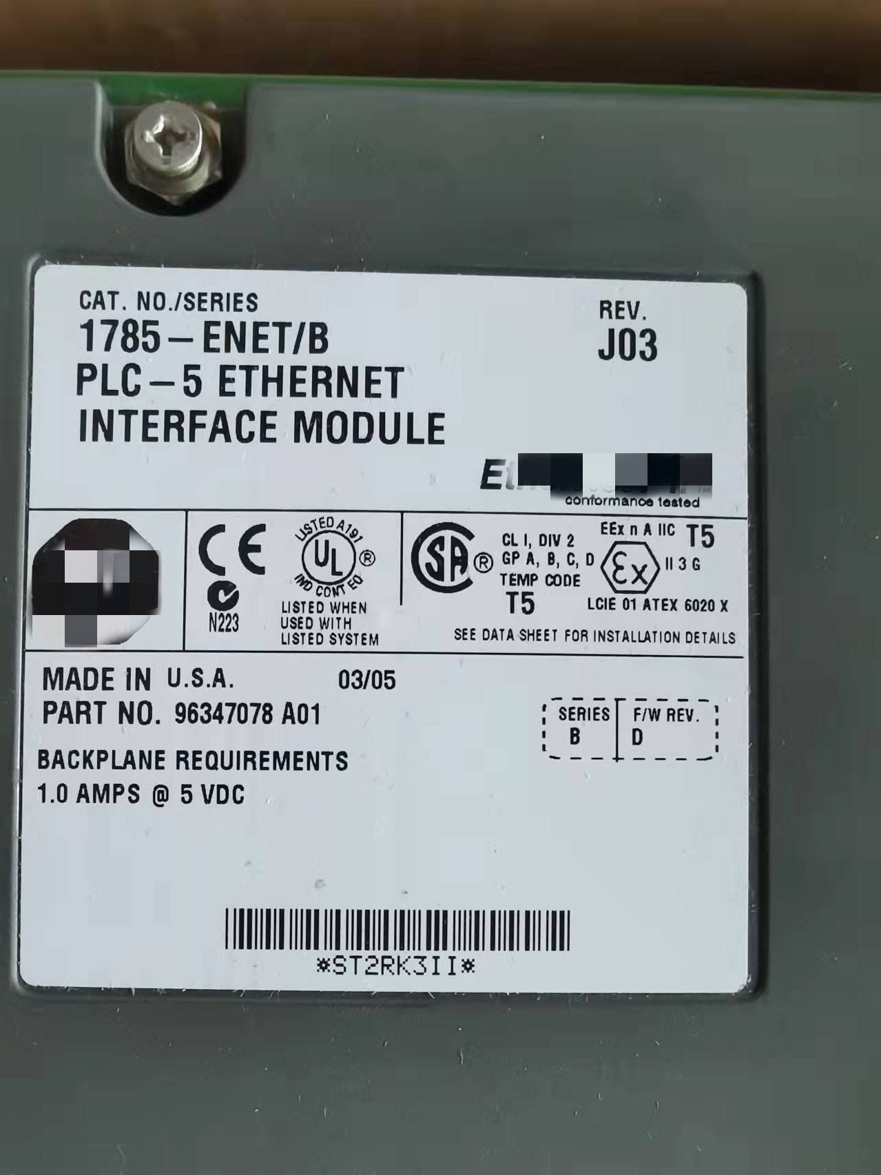 1pc  new  1785-ENET/B   #OYF088