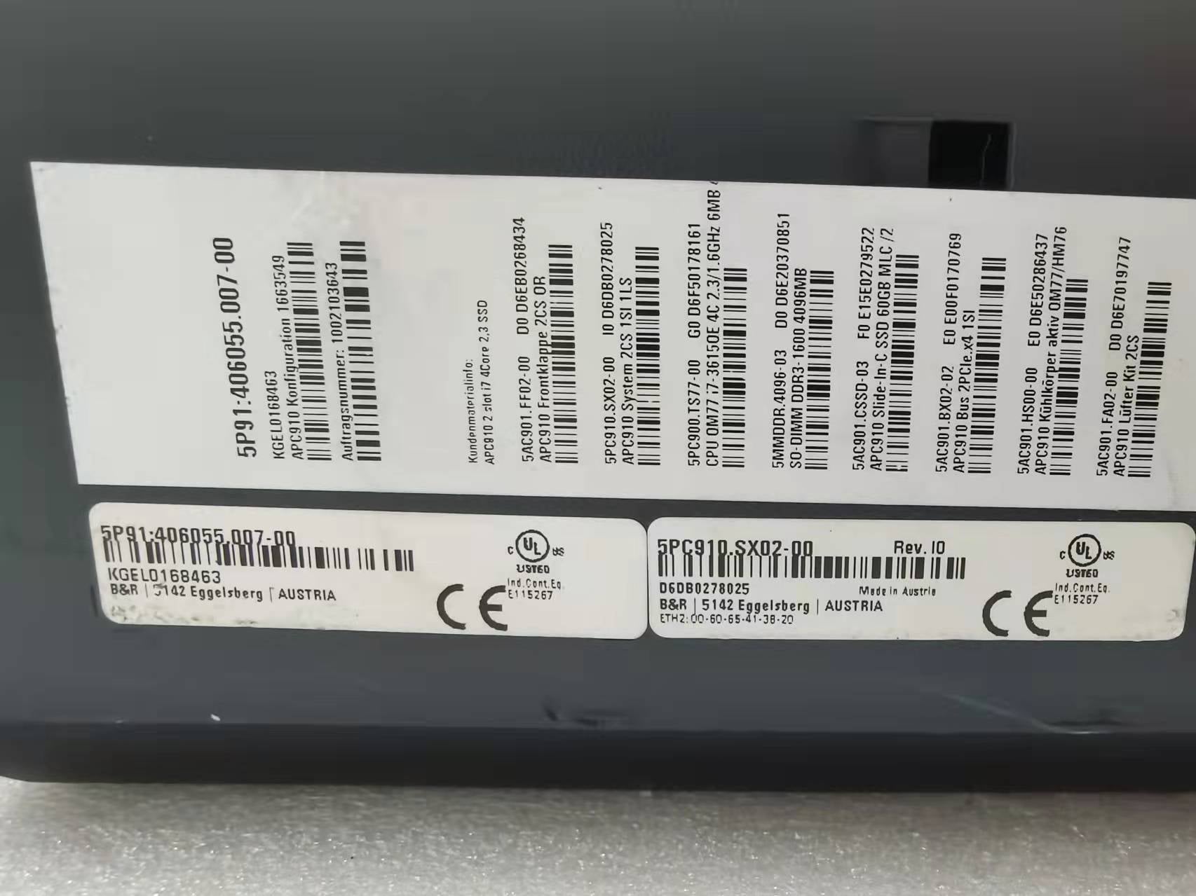 1pc used  5PC910.SX02-00   #OYF088