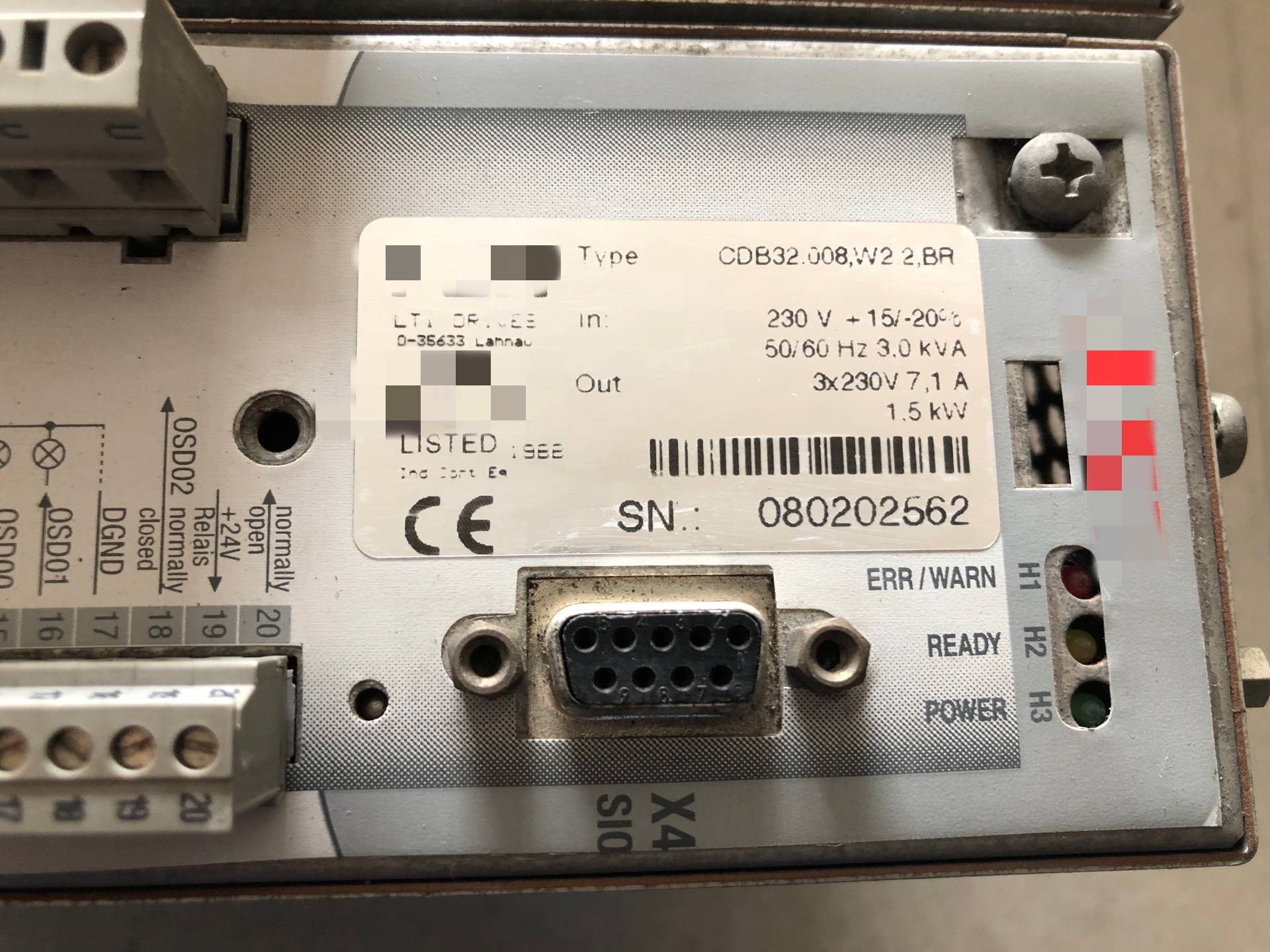 1pc  used CDB32.008.W2.2.BR   #OYF088