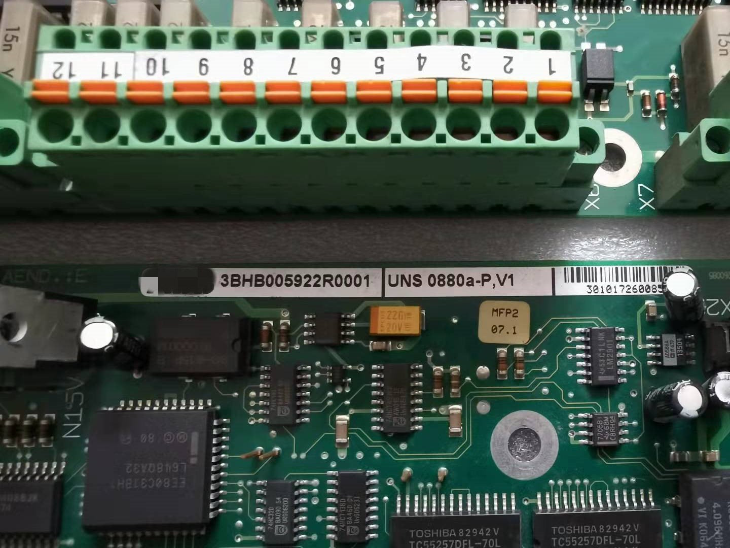 1pc  used  3BHB005922R0001  #OYF088