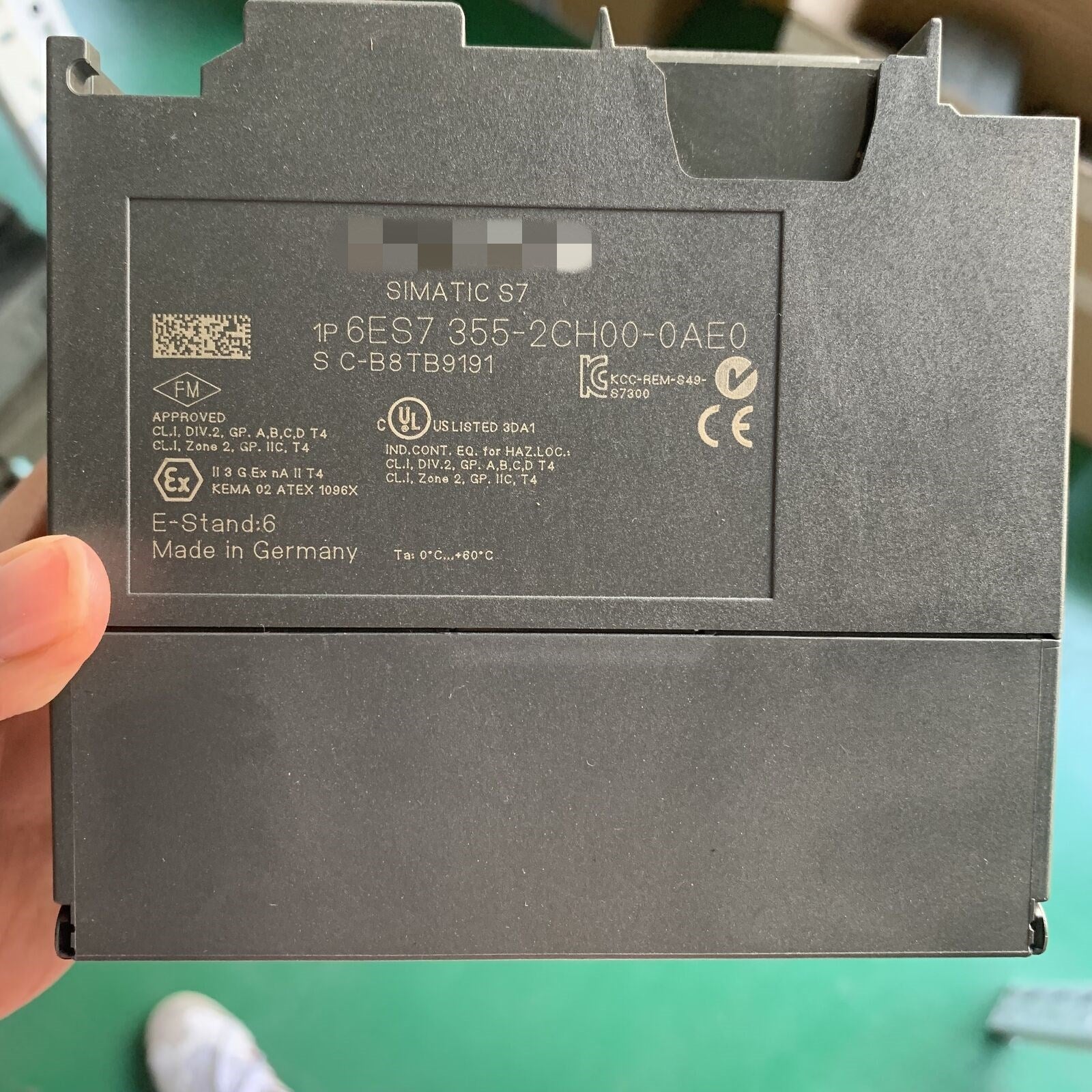 1pc  used   6ES7 355-2CH00-0AE0   #OYF088