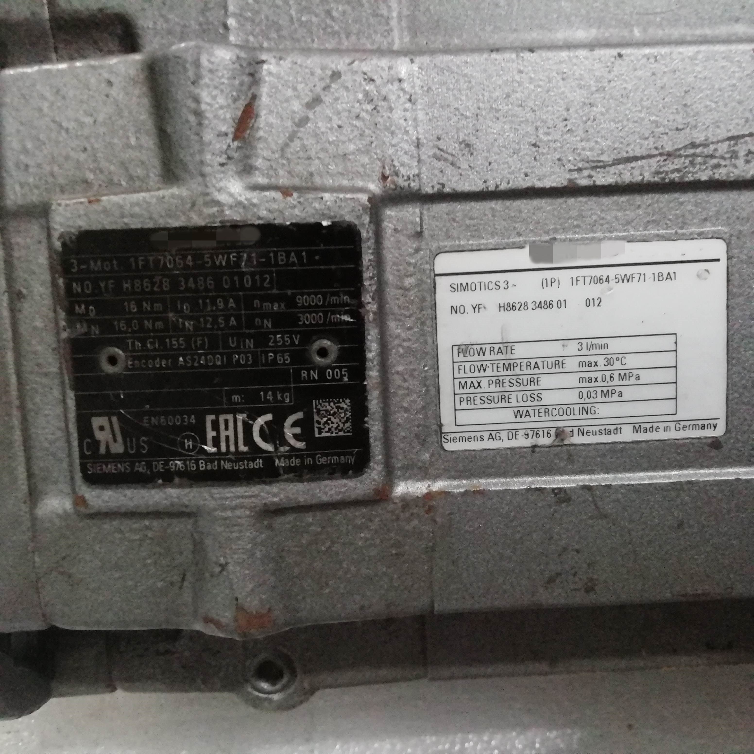 1pc  used  1FT7064-5WF71-1BA1  #OYF088