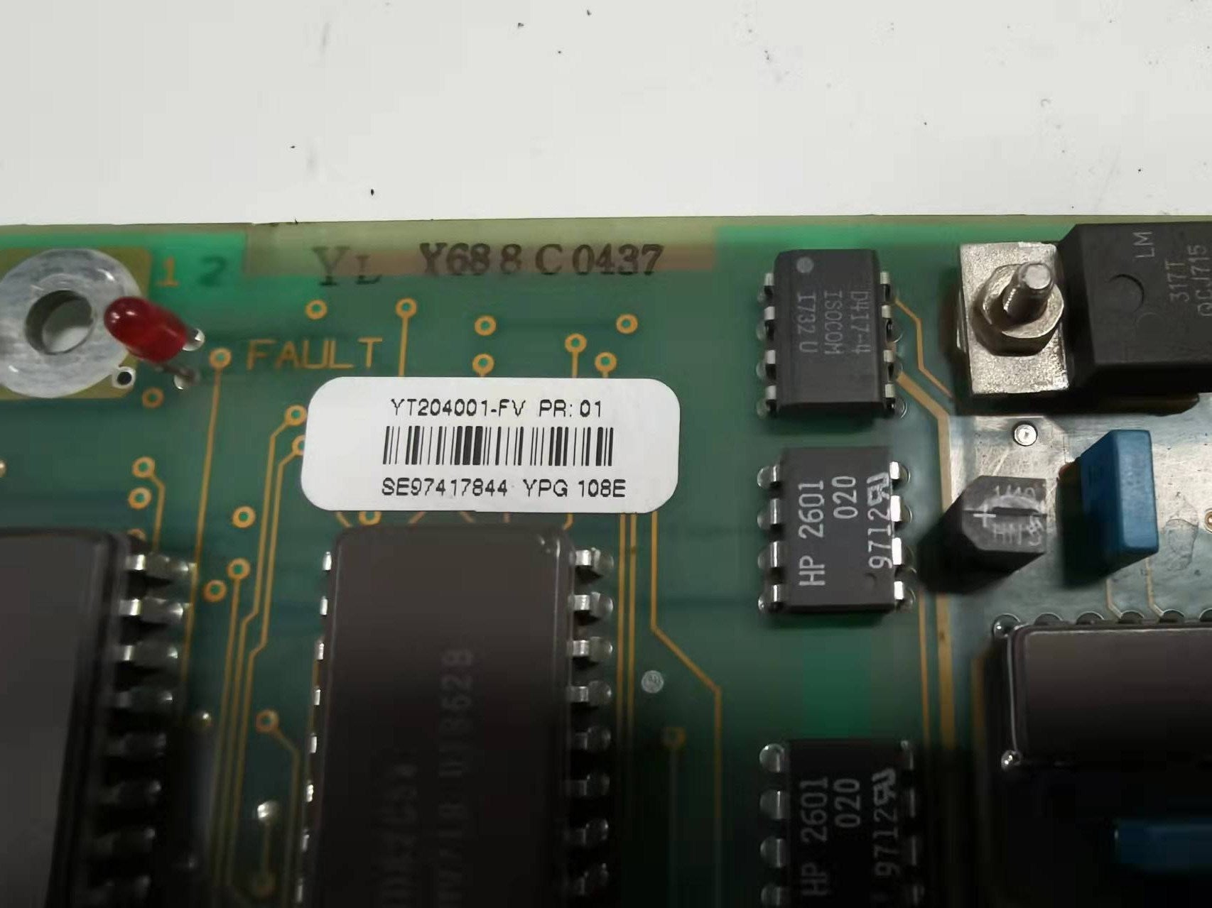 1pc  used   YT204001-FV    #OYF088