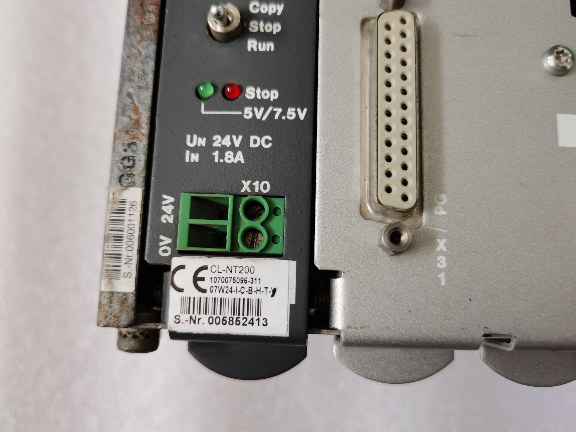 1pc  used    ZE200-COPM CL-NT200 A24V-/05A B-LP EANA CL-A2-10ANA-04     #OYF088