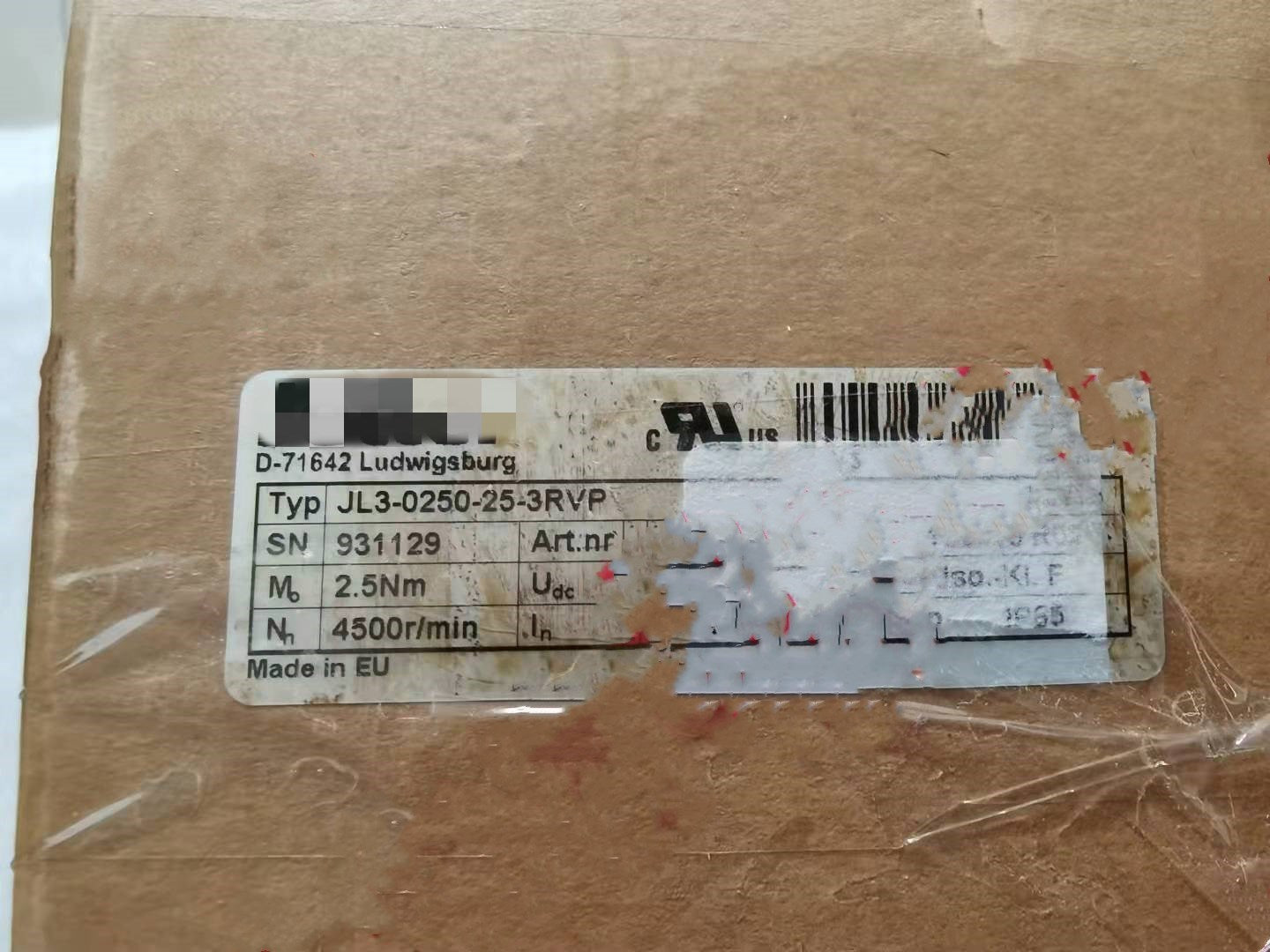 1pc  new  JL3-0250-25-3RVP   #OYF088