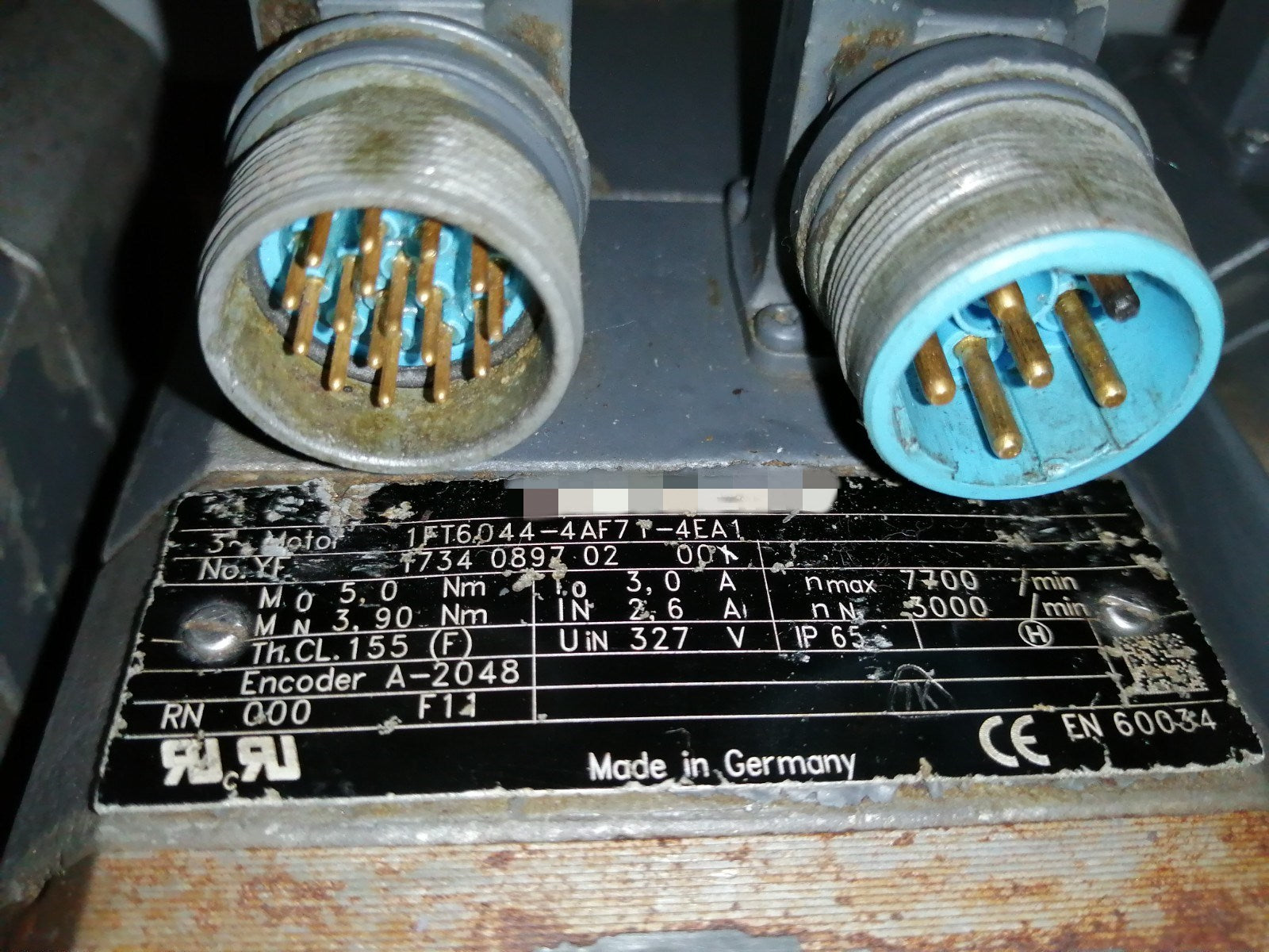 1pc used 1FT6044-4AF71-4EA1  #OYF088