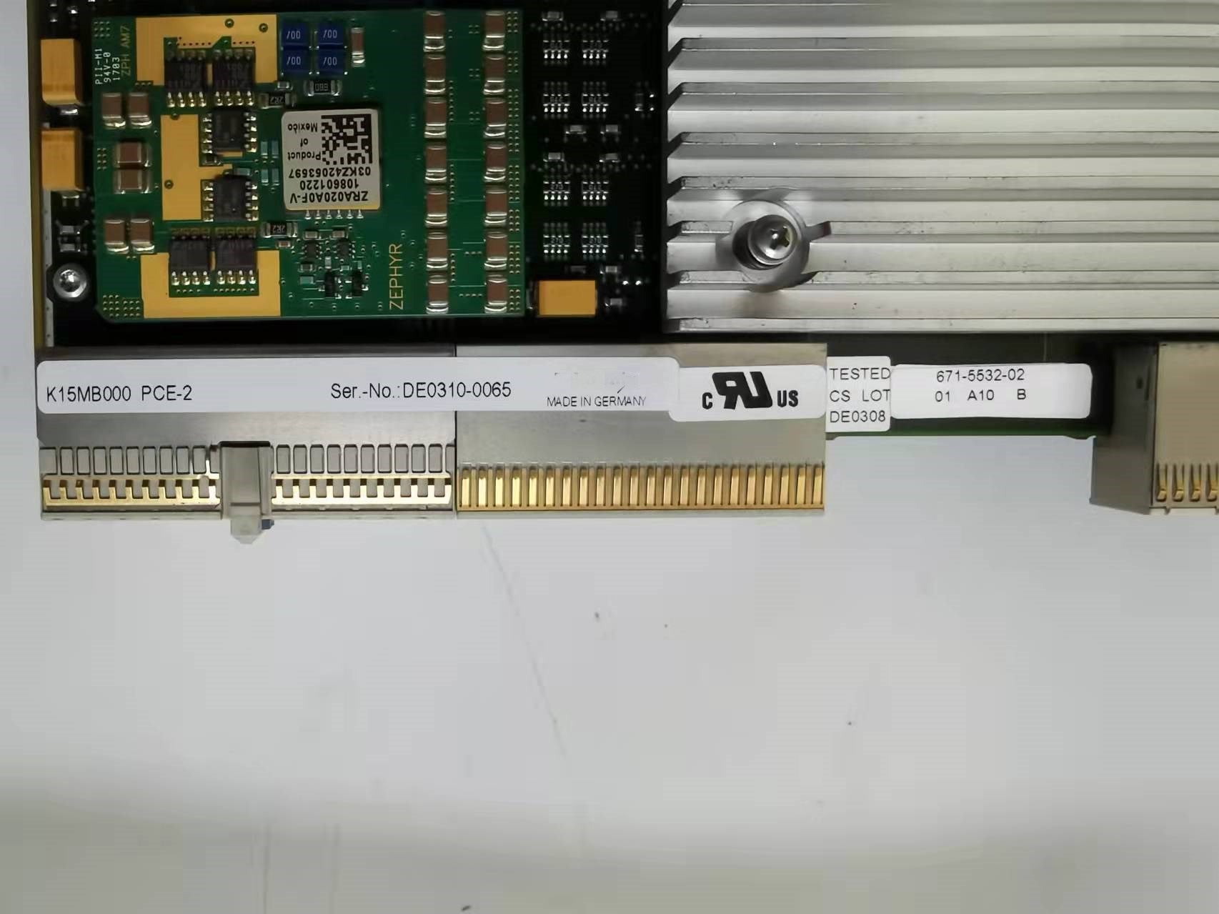 1pc  used  K15MB000 671-5532-02   #OYF088