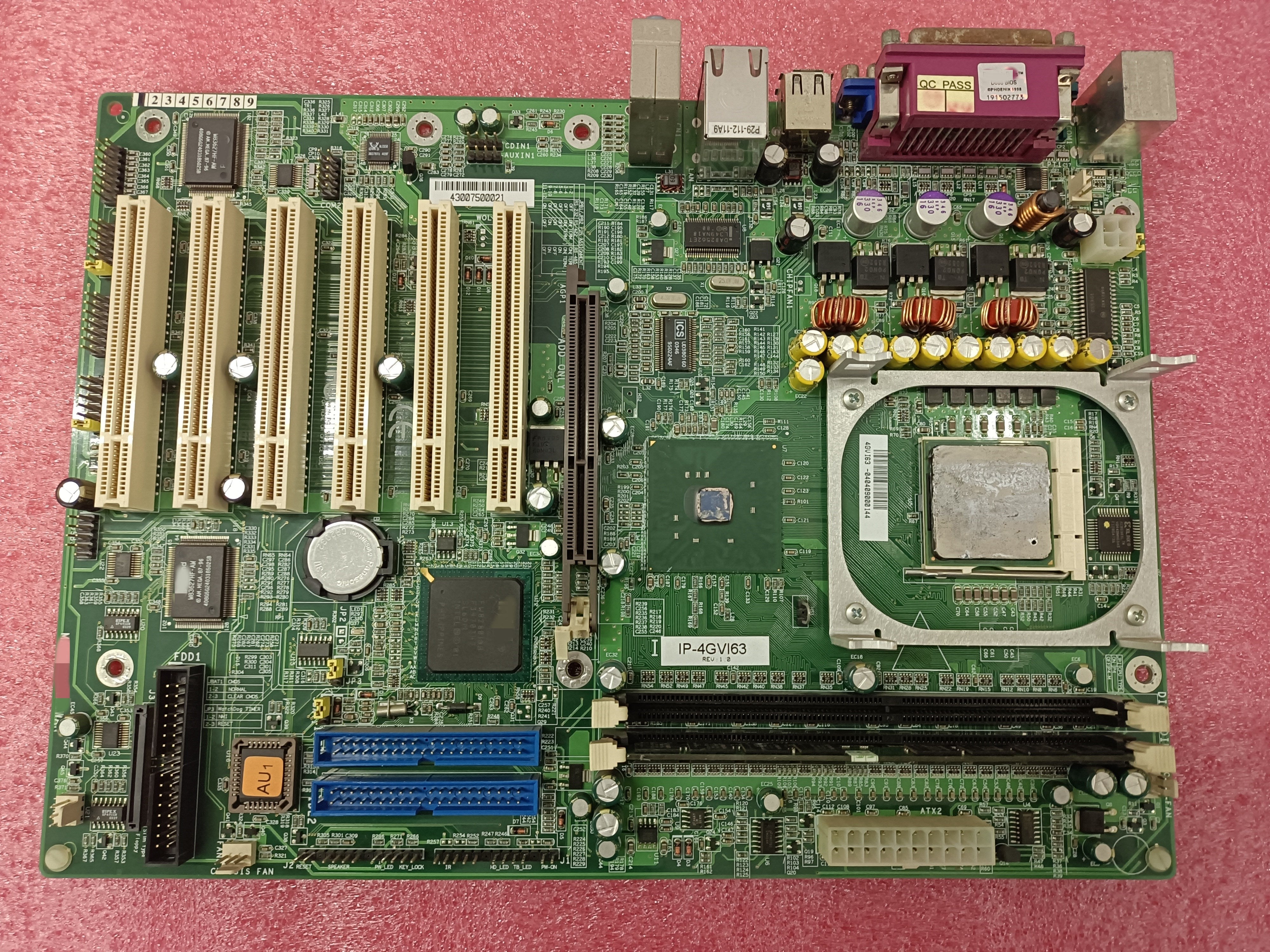 1pc  used  IP-4GVI63 REV 1.0   #OYF088