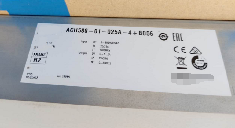 1PC for used  ACH580-01-025A-4+B056  #OYF033