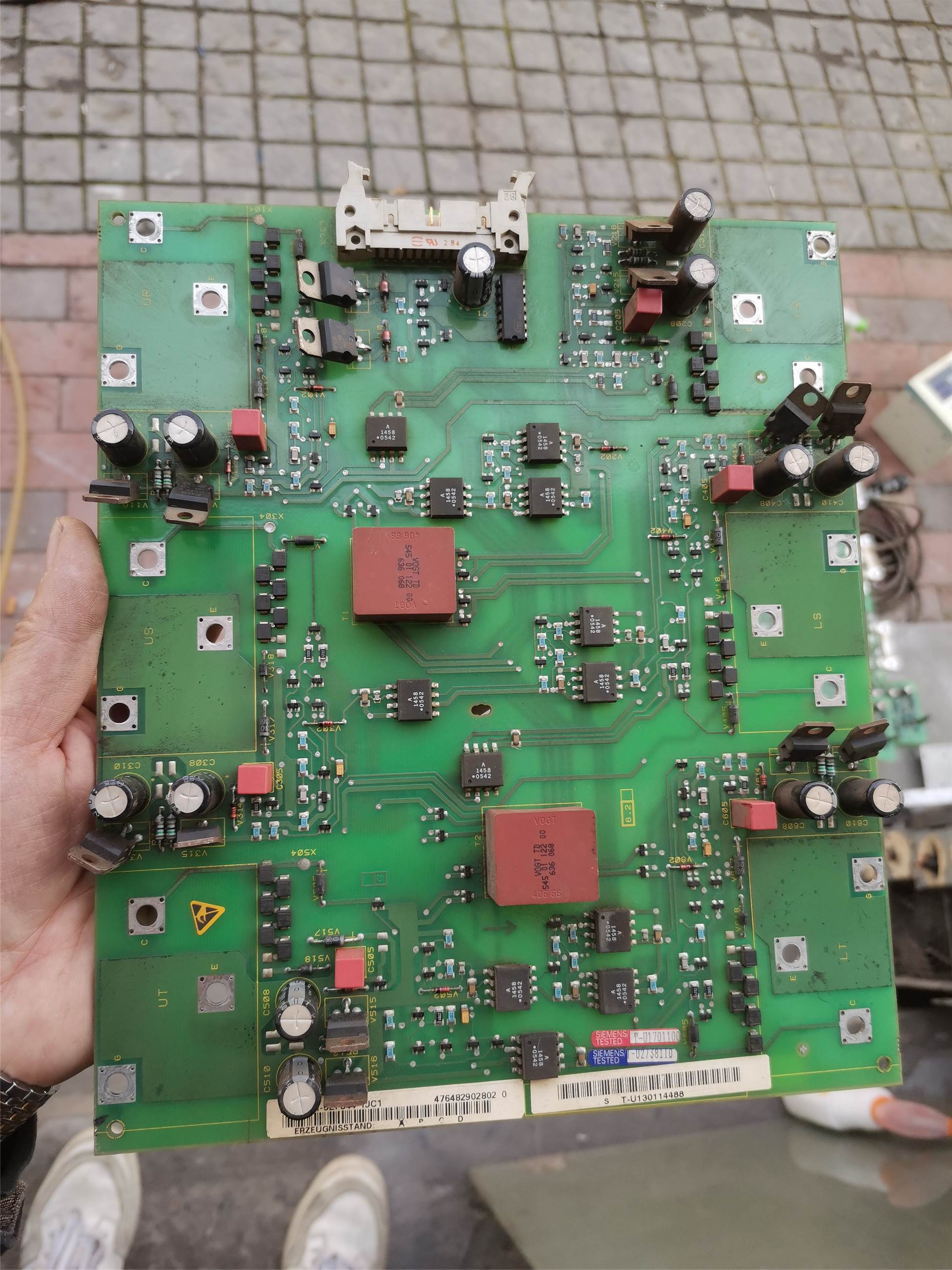 1pc for used  6SE7031-5EF844-1JC1   #OYF008