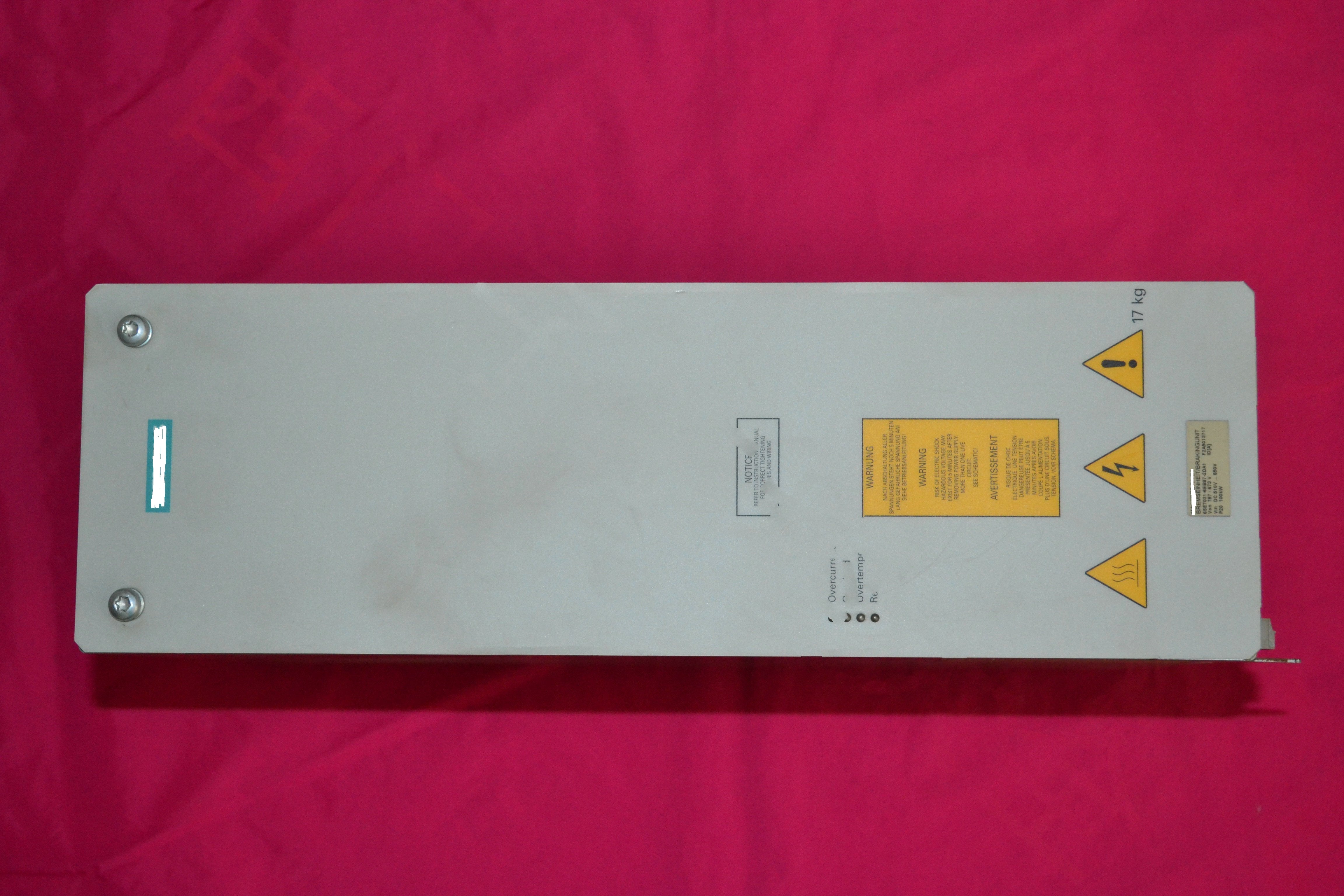 1PC for used  6SE7031-6EB87-2DA1-Z   #OYF008