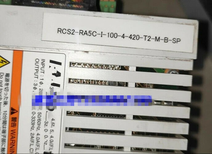 1  PCS    USED   RCS2-RA5C-I-100-4-420-T2-M-B-SP   #OYF055