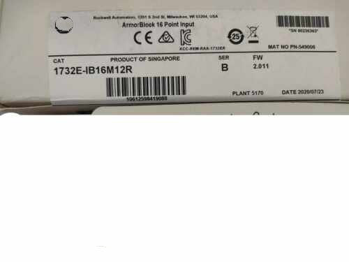 1  PCS    NEW   1732E-IB16M12R  #OYF055