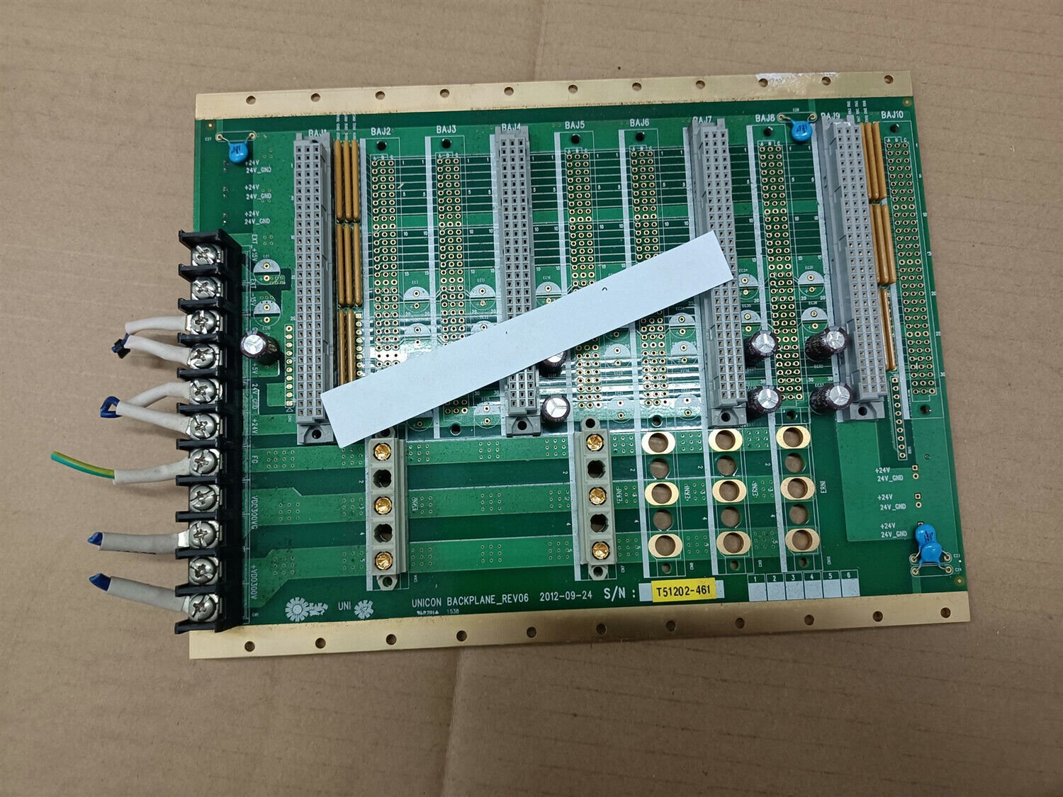 1PCS  used  BACKPLANE_REV06   #OYF003
