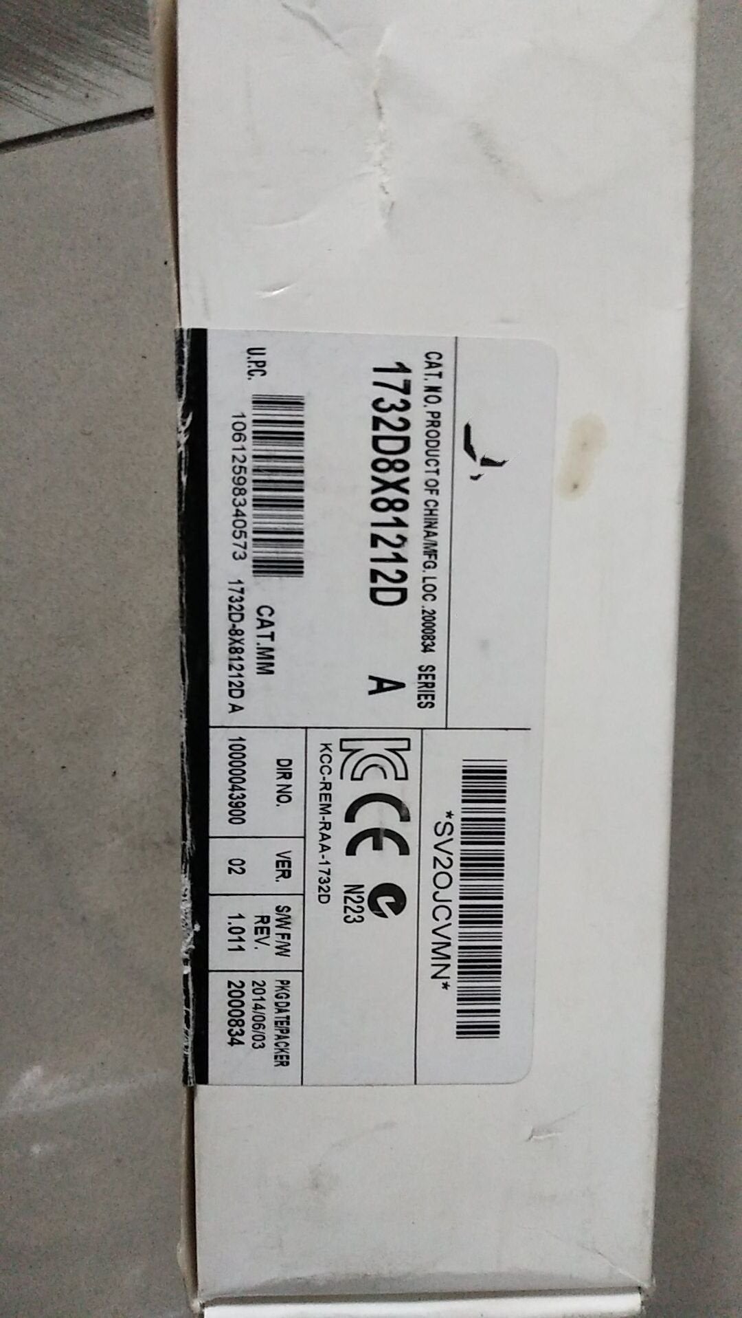 1pc for new  1732D8X81212D  #OYF008
