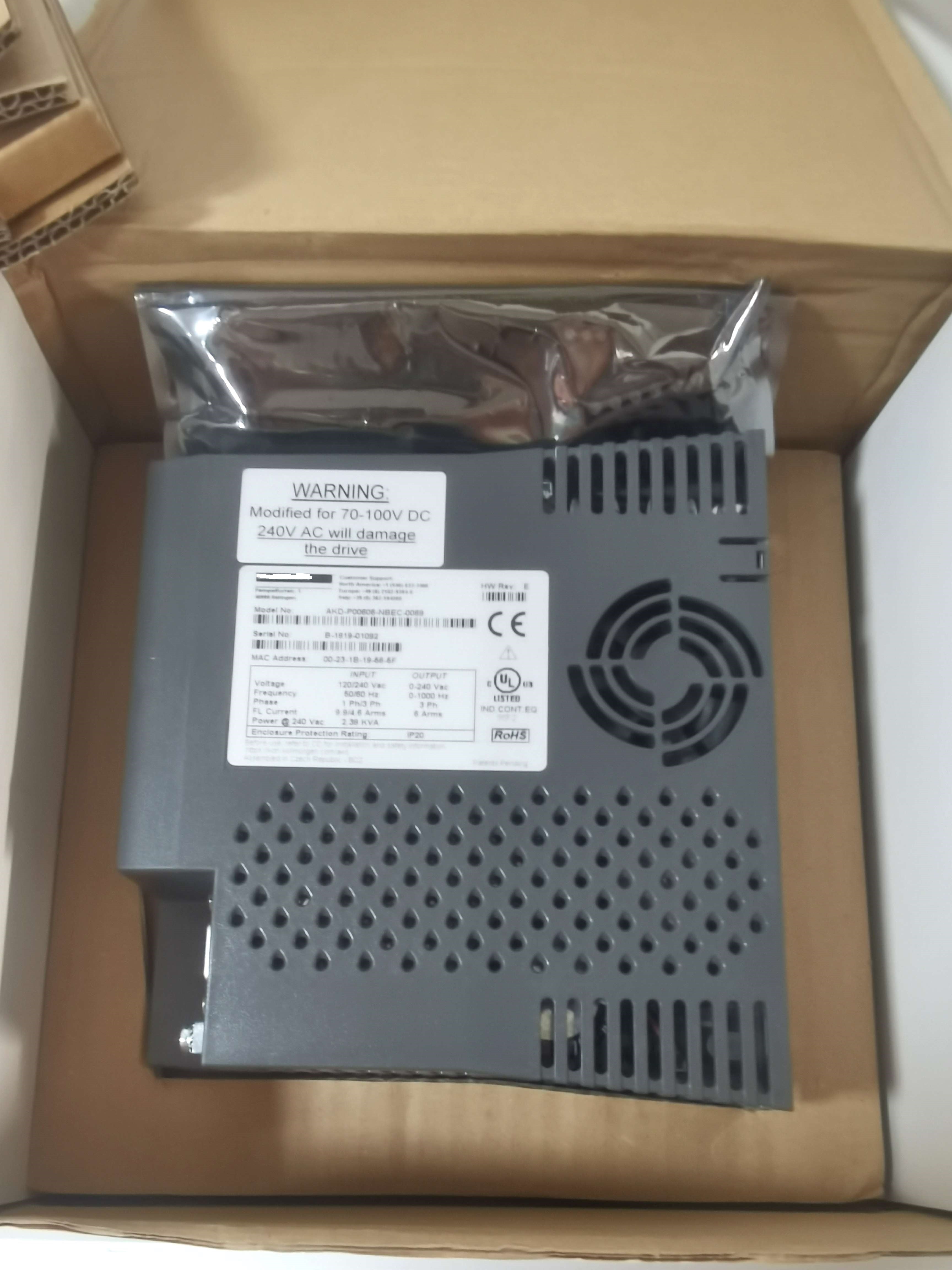 1PC for  new  AKD-P00606-NBEC-0069   #OYF008
