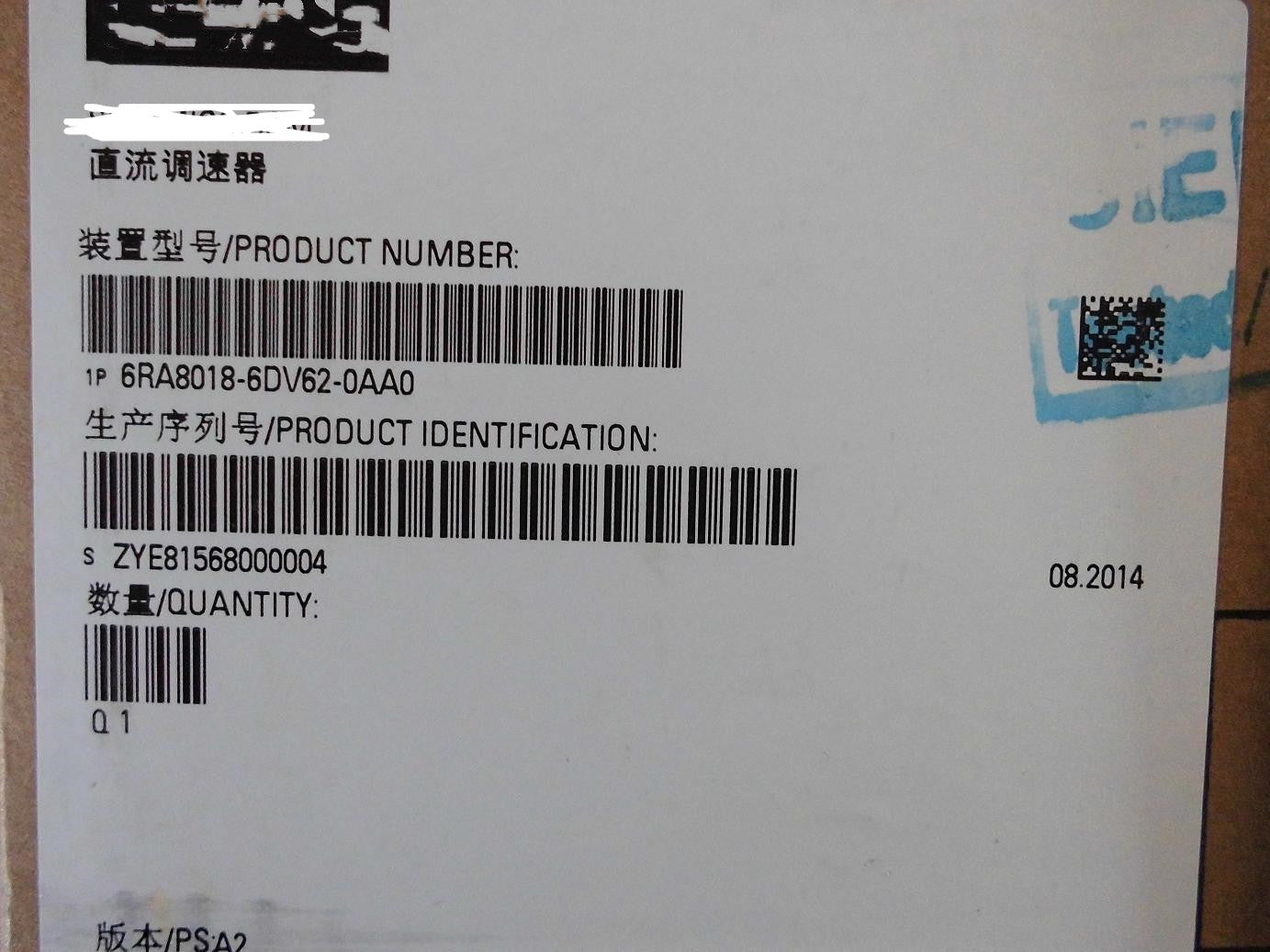 1PCS NEW 6RA8018-6DV62-0AA0  #OYF009