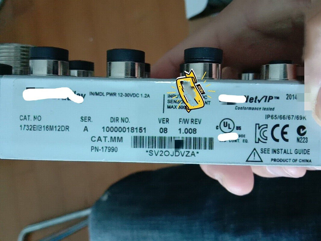 1Pcs New without package 1732E-IB16M12DR  Via DHL or Fedex #OYF022
