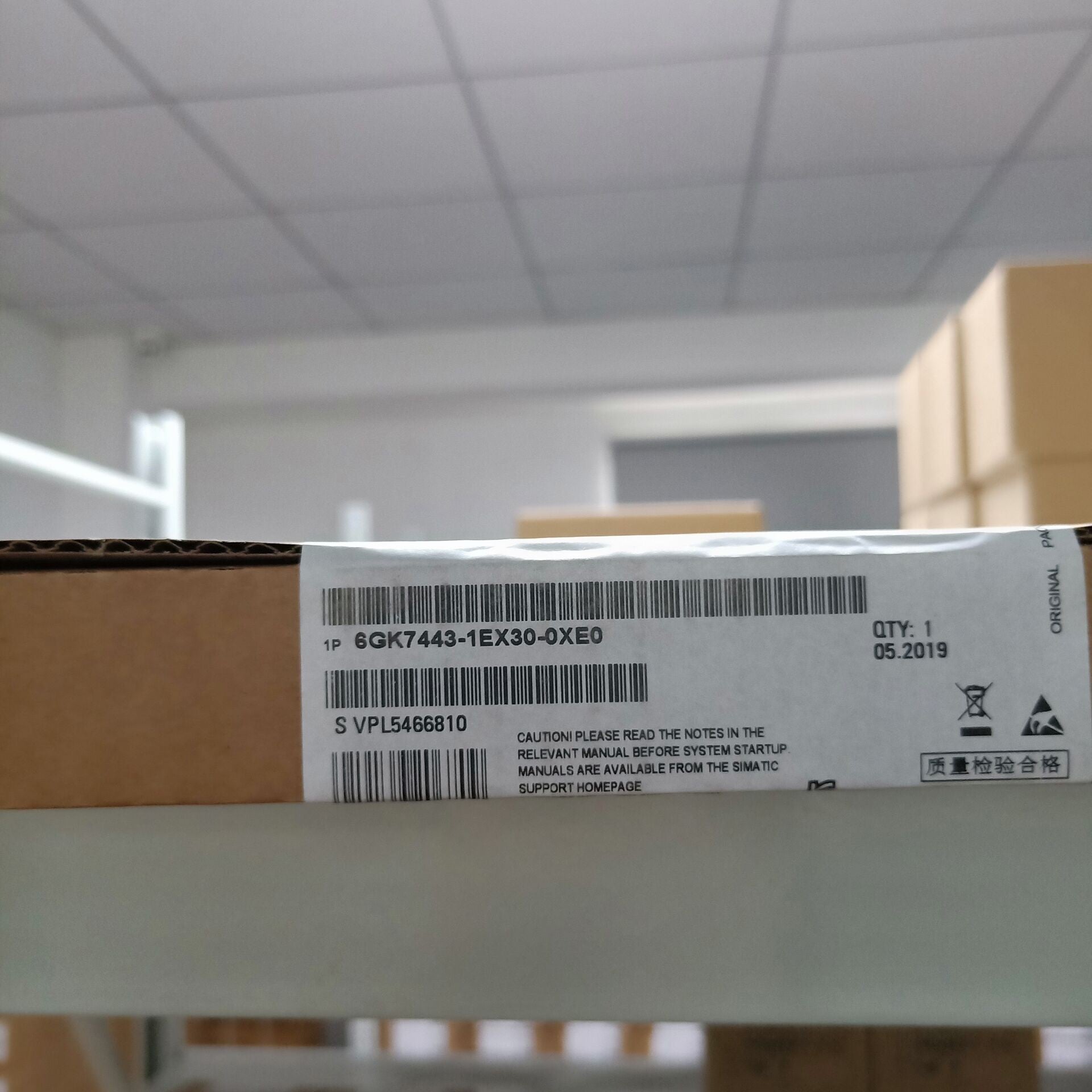1PCS NEW 6GK7 443-1EX30-0XE0  #OYF009