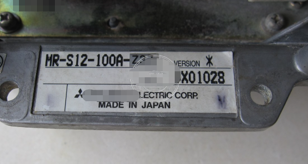 1PC used MR-S12-100A-Z37 #OYF007