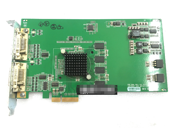 1PC used PCIE DUAL DVI-I OUT 3-540-200-00#OYF007