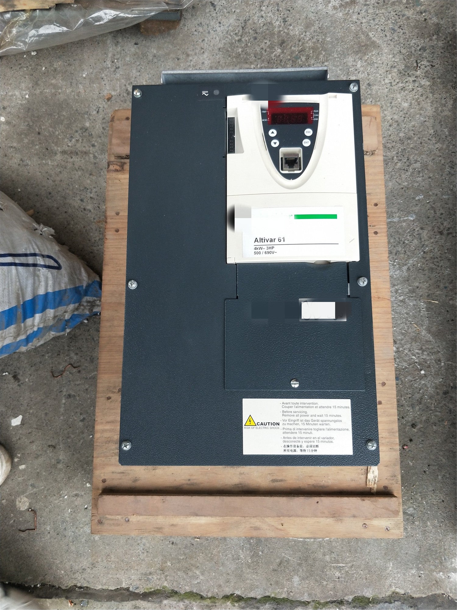 1PCS  USED ATV61HU40Y #OYF009
