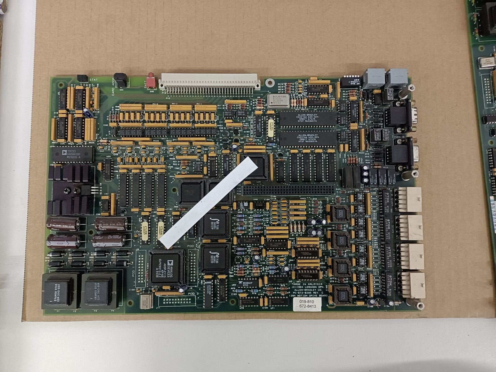 1PC for used  PC-672-0295 REV.C 019-810 672-8413  #OYF008