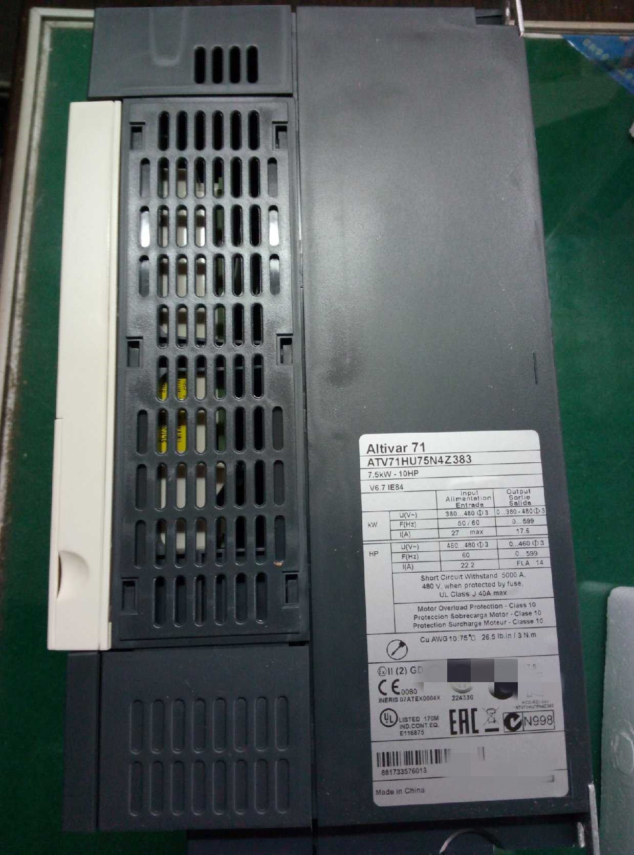 1PCS  USED ATV71HD22N4Z383  #OYF009