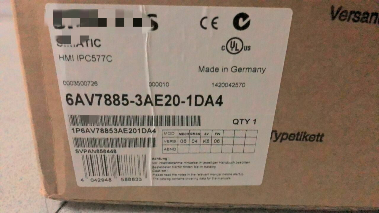 1PCS NEW 6AV7885-3AE20-1DA4   #OYF009