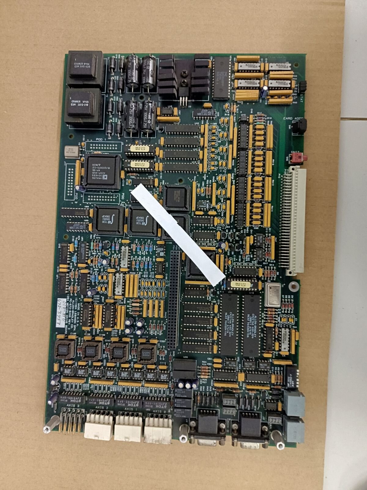 1PC for used   PC-672-0295 REV.C 019-810 672-3758  #OYF008