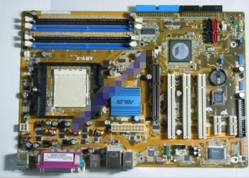 1PC used A8V-X 939 motherboard  #OYF007