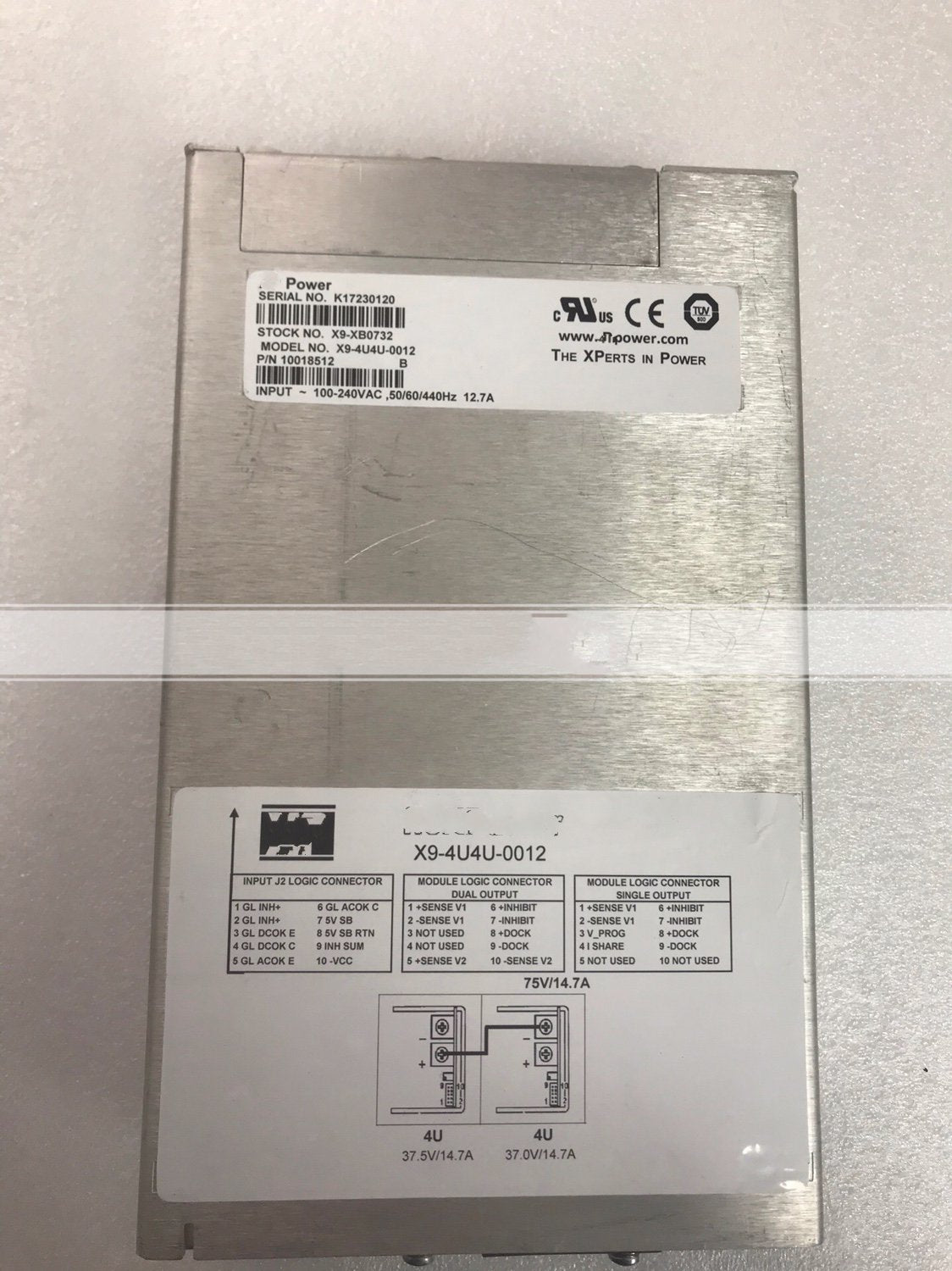 1PC for  used  X9-4U4U-0012  #OYF008
