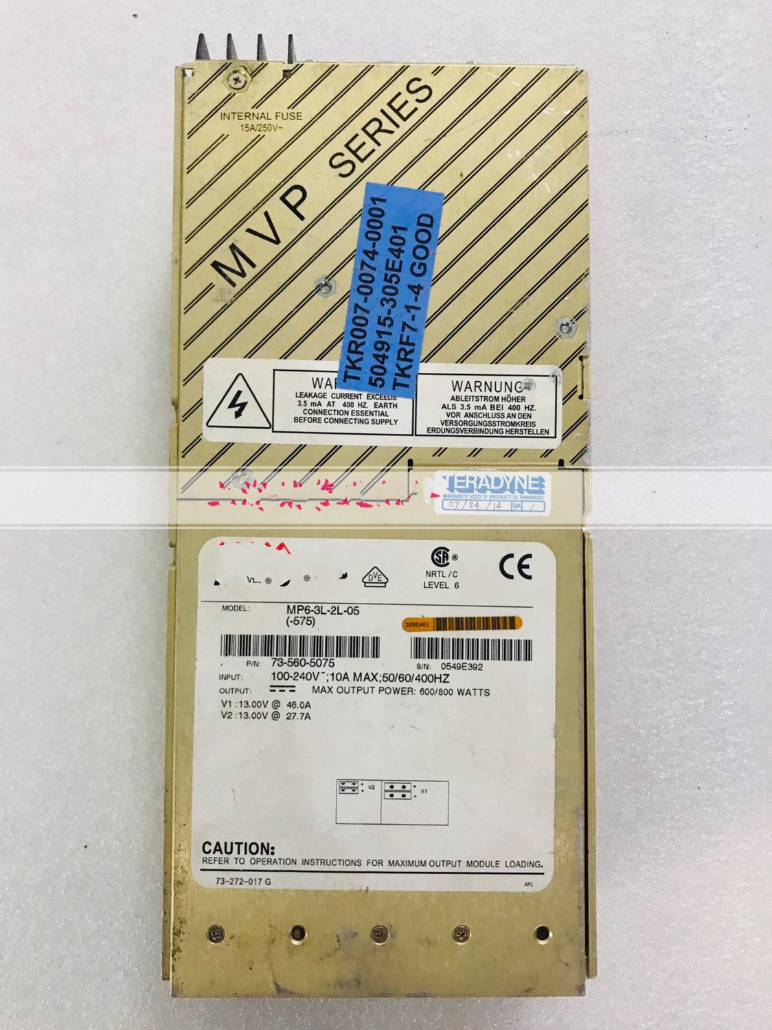 1PC for  used  MP6-3L-2L-05（-575） 73-560-5057  #OYF008