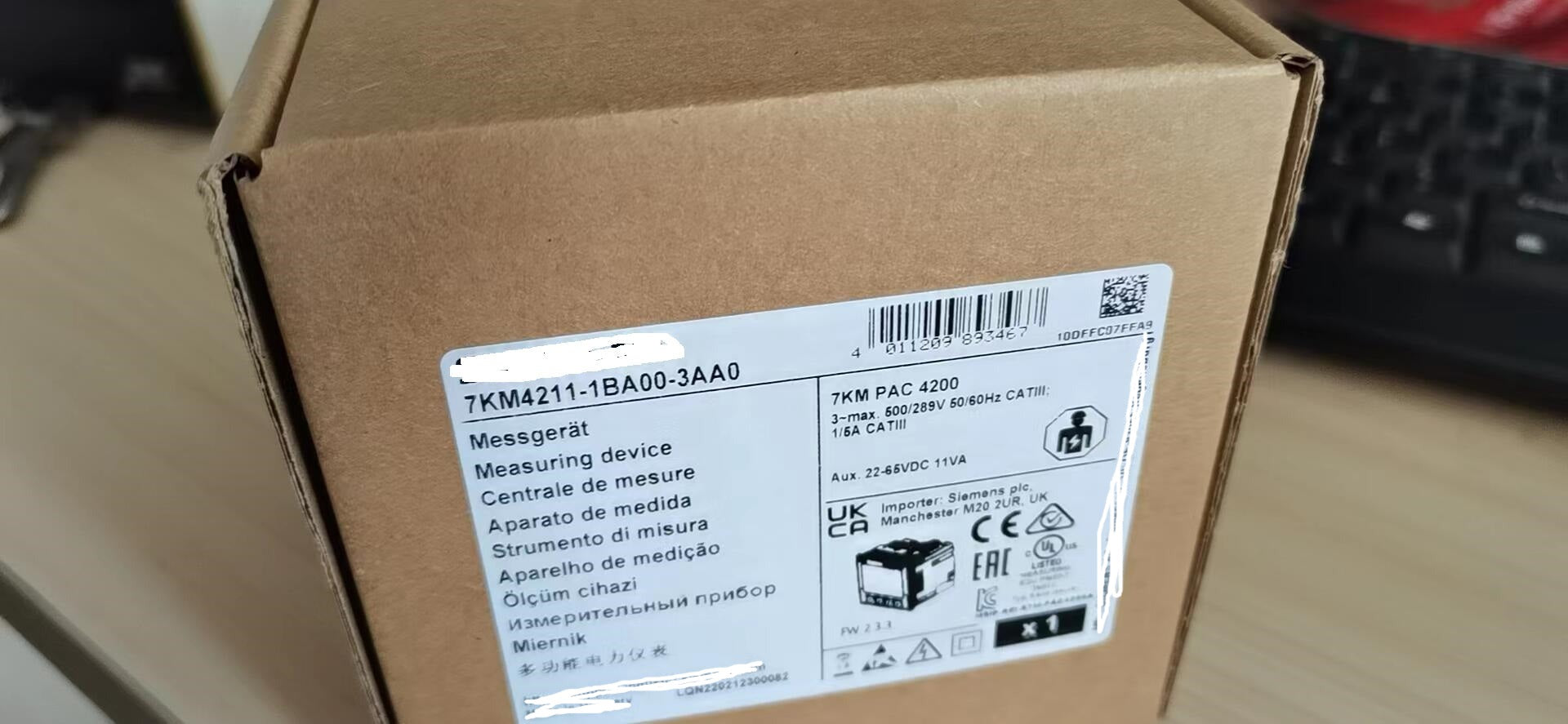 1PC for  new  7KM4211-1BA00-3AA0    #OYF003