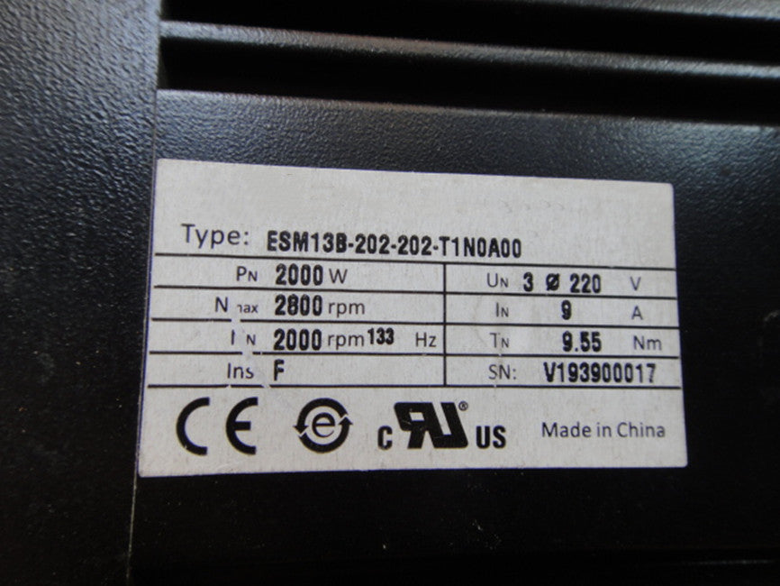 1 PCS USED ESM13B-202-202-T1N0A00 #OYF005