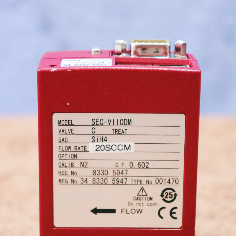 1pc for USED SEC-V110DM SIH4 N2 20SCCM #OYF005