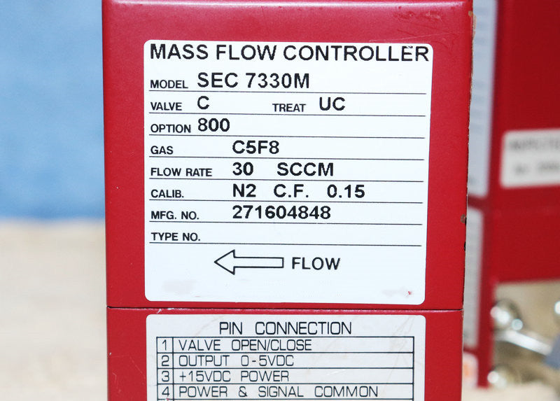 1pc for USED SEC 7330M C5F8 30SCCM #OYF005