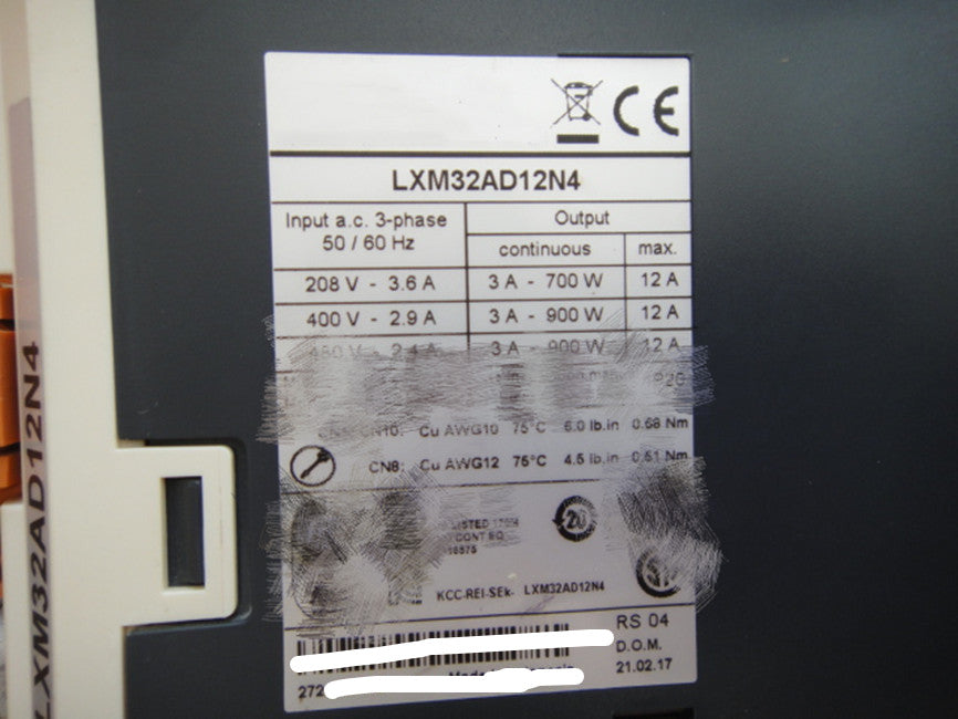 1pc for USED LXM32AD12N4  #OYF005