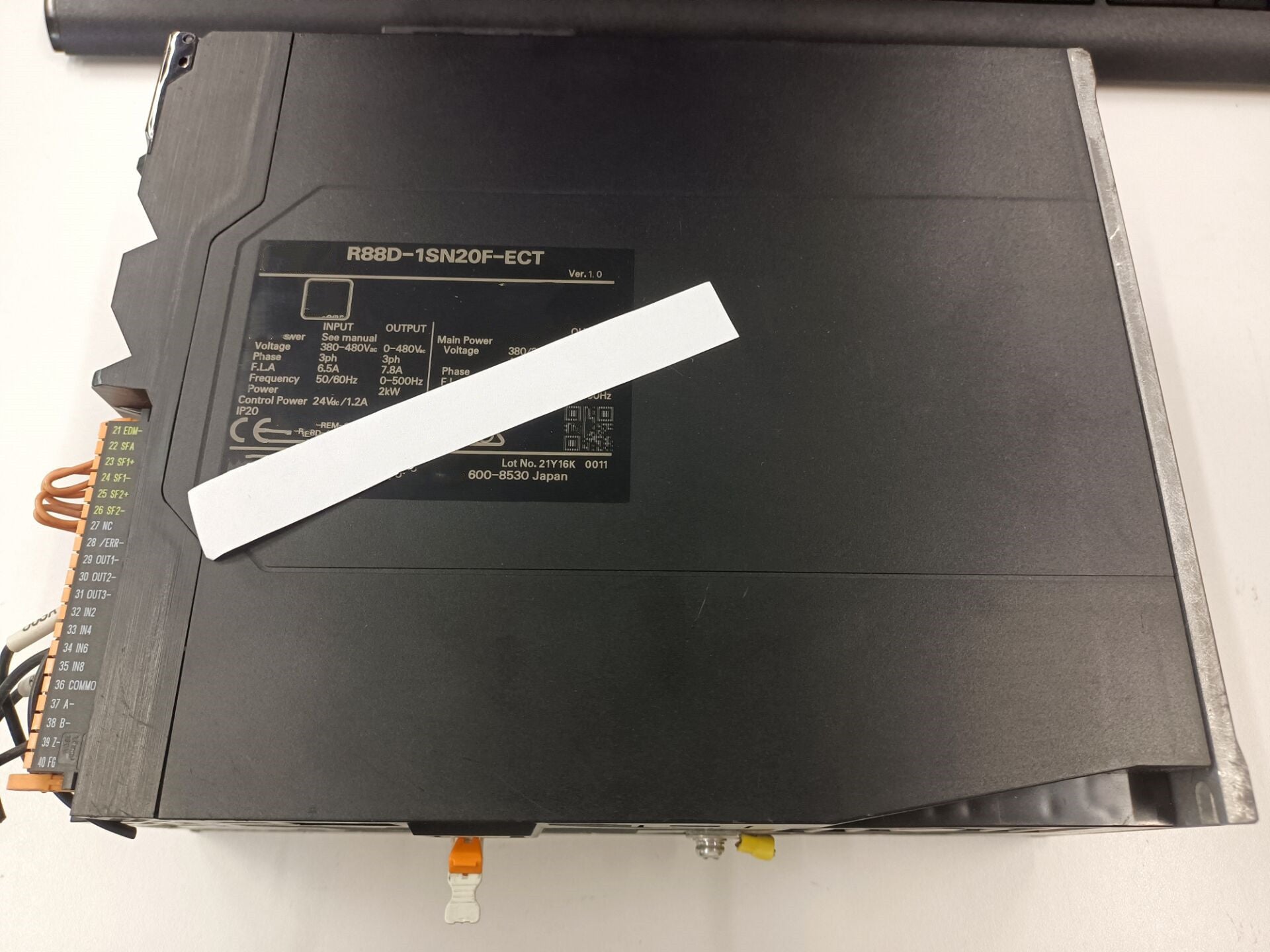 1pc for USED R88D-1SN20F-ECT #OYF005