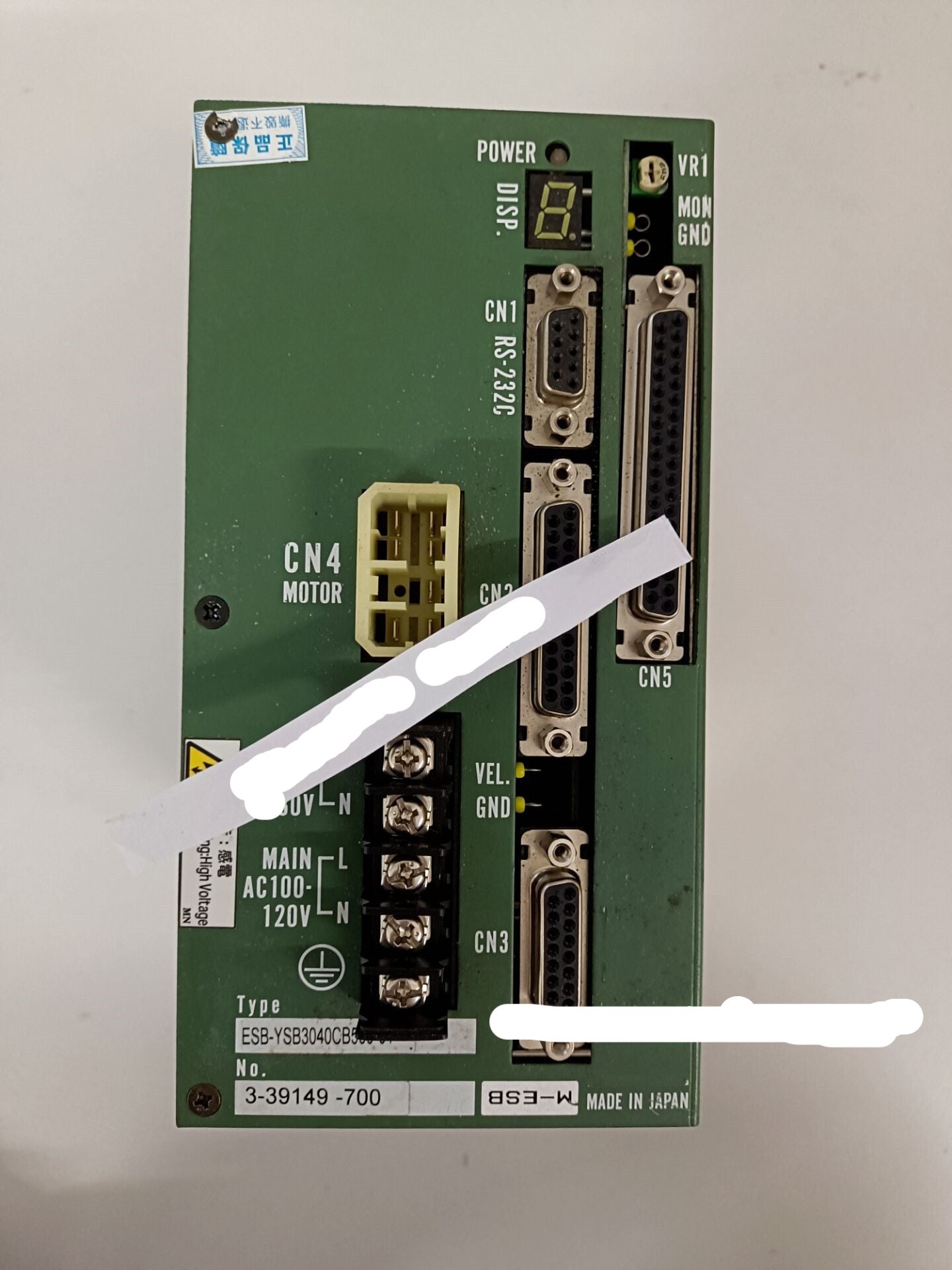 1pc  for USED  ESB-YSB3040CB500-01 M-ESB-YSB3040CB500  #OYF005