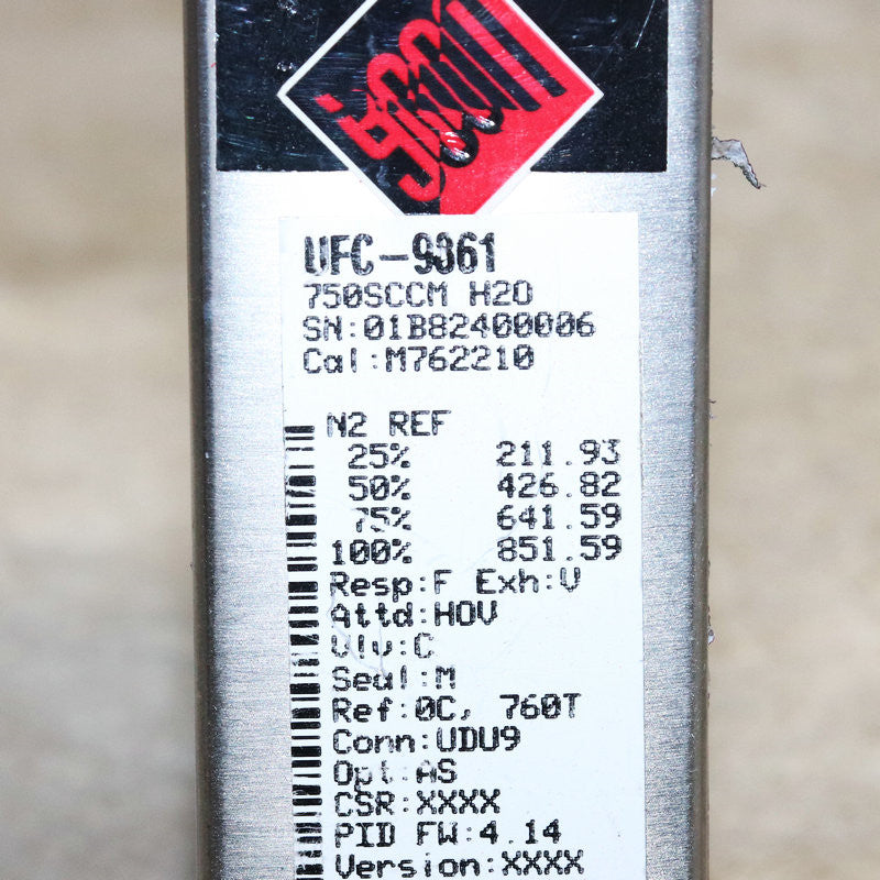 1pc for USED UFC-9361 750SCCM H20 #OYF005