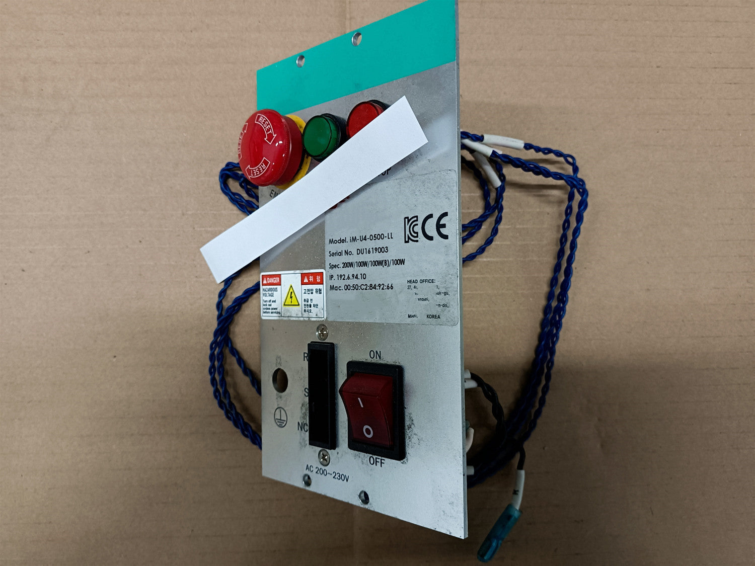 1pc  for USED IM-U4-0500-LL #OYF005