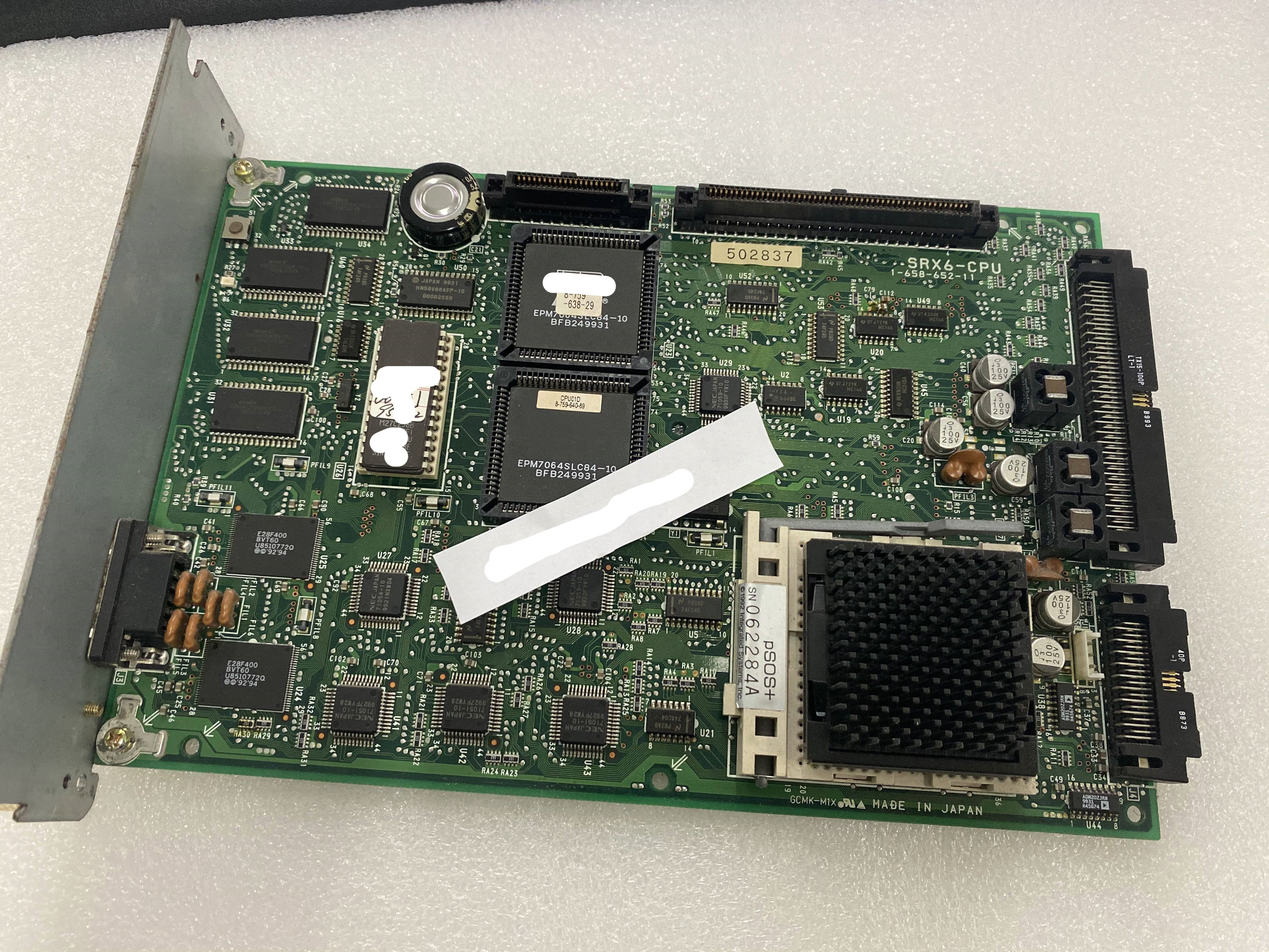 1pc for USED SRX6-CPU 1-658-652-11 #OYF005