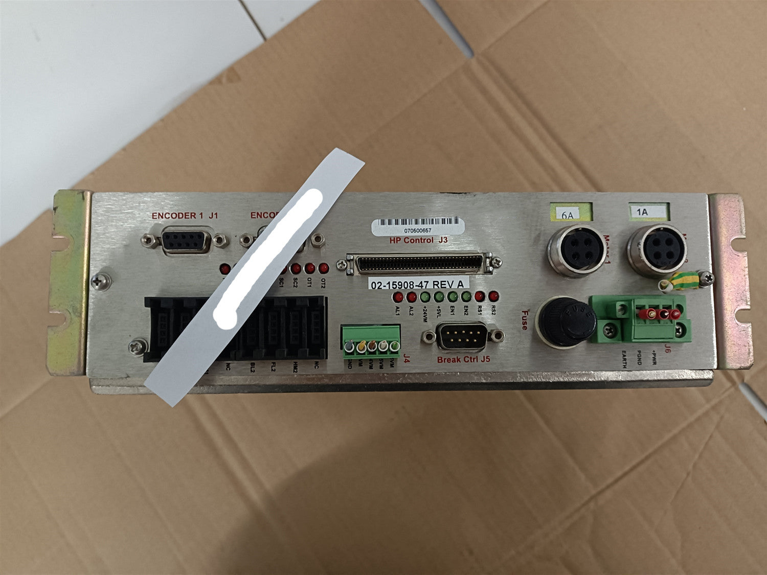 1pc  for USED 02-15908-47 REV A 02-15907-01 #OYF005