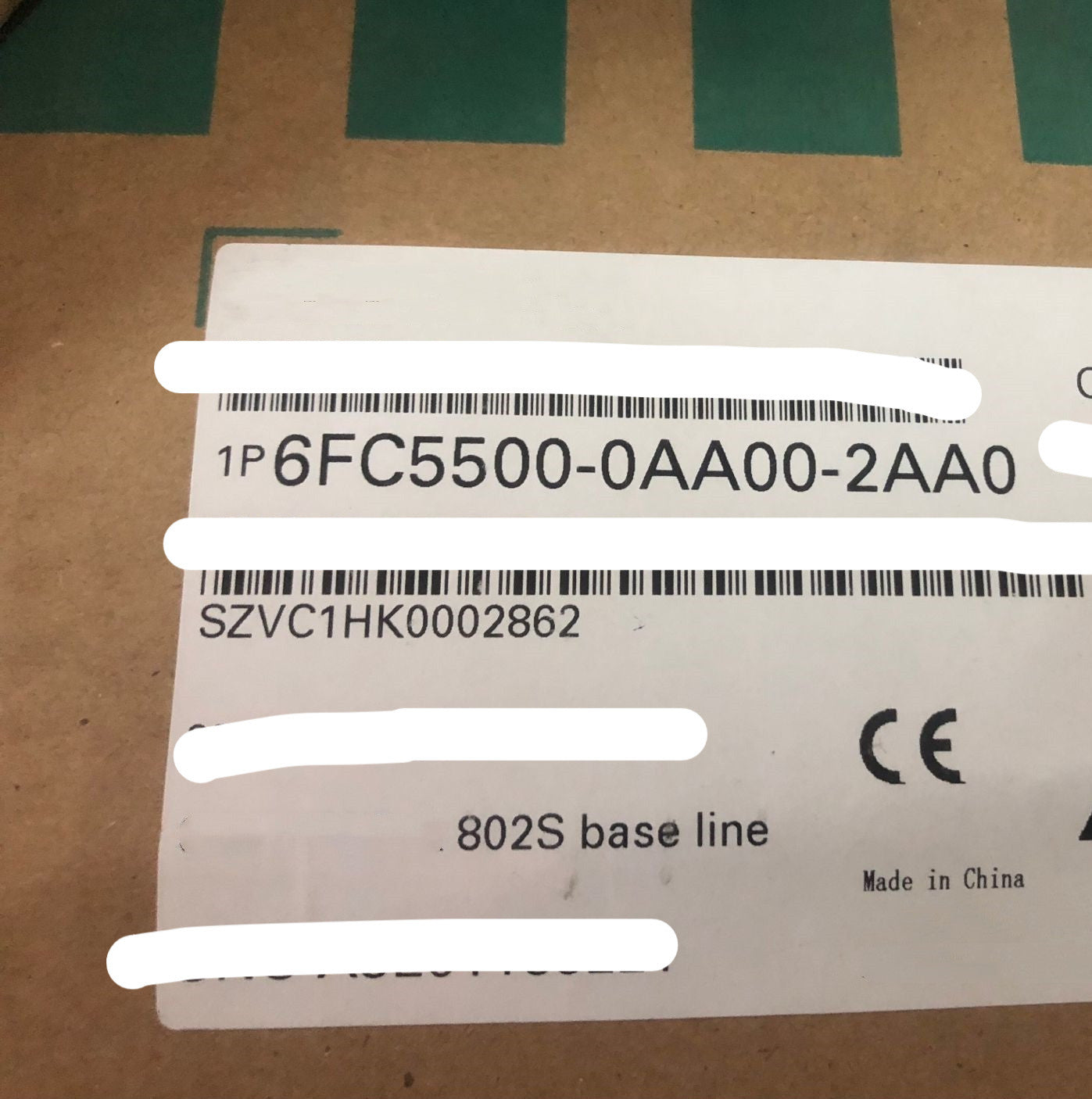 1pc  for NEW 6FC5500-0AA00-2AA0 #OYF005